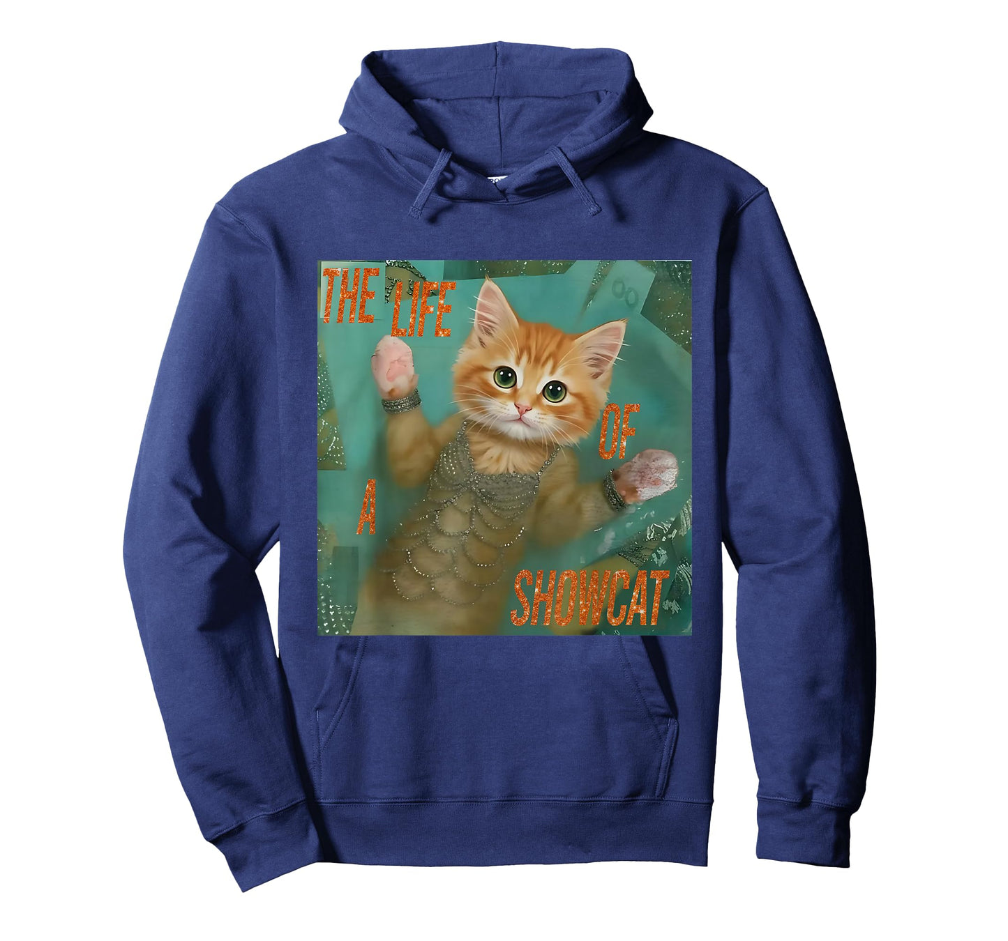 The Life of a showcat Funny Cat Meme Kitten Lover Girls Kids T-Shirt
