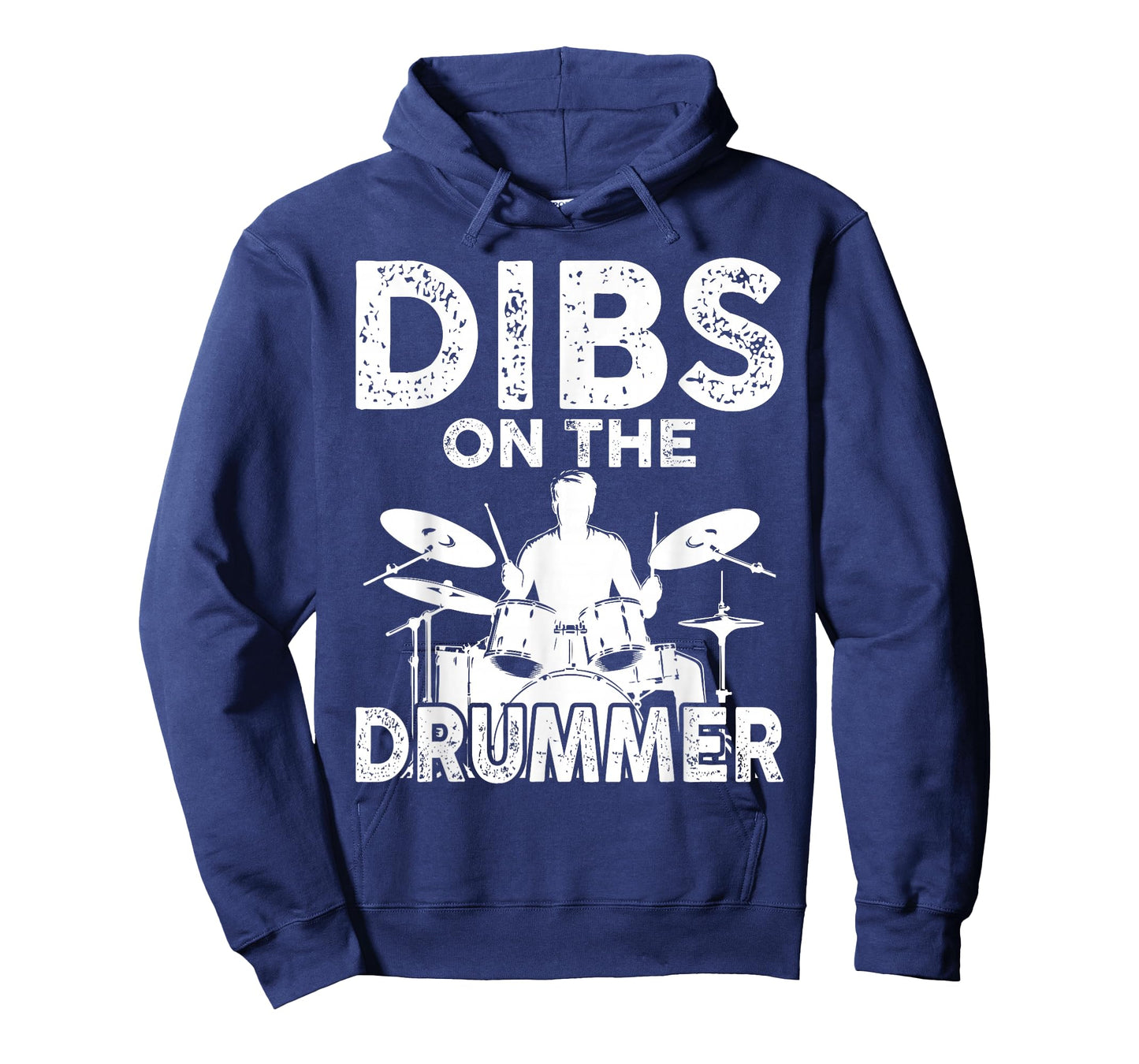 Dibs On The Drummer Funny Drummer Wife Husband Girlfriend T-Shirt