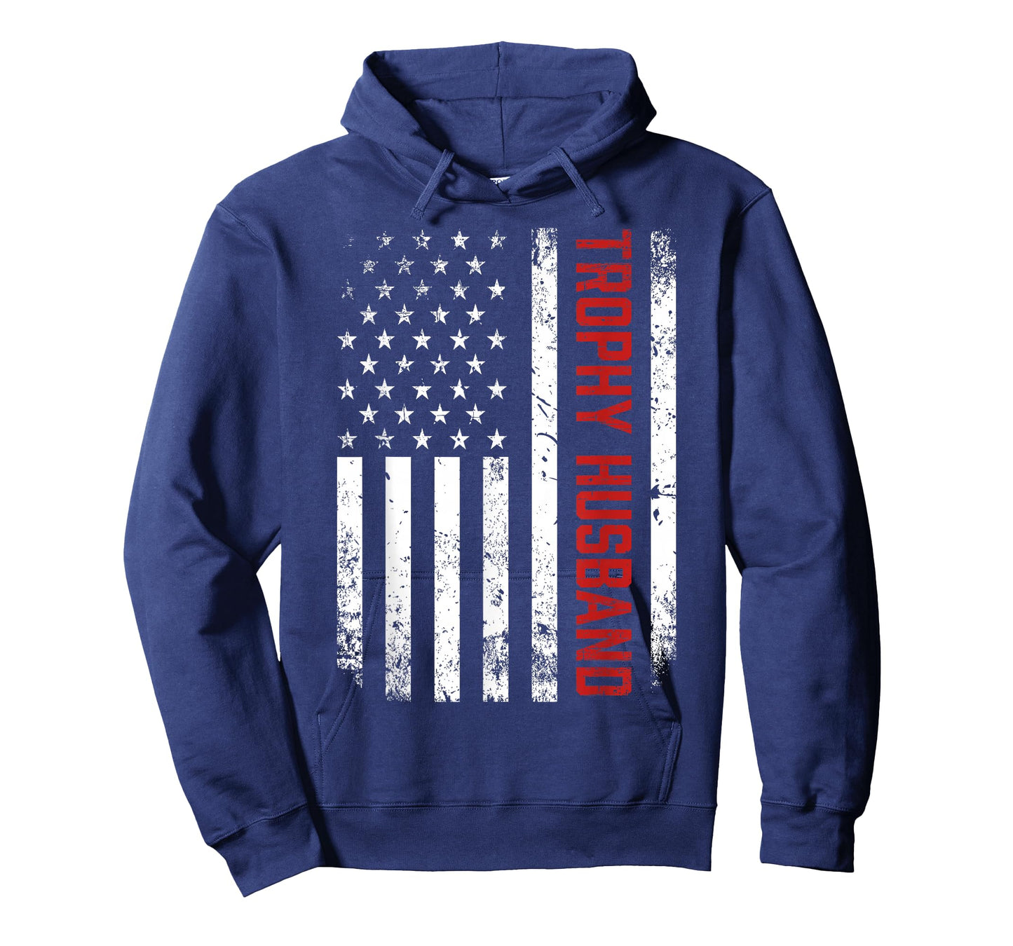 Patriotic Husband American Flag Husband Trophy Husband T-Shirt