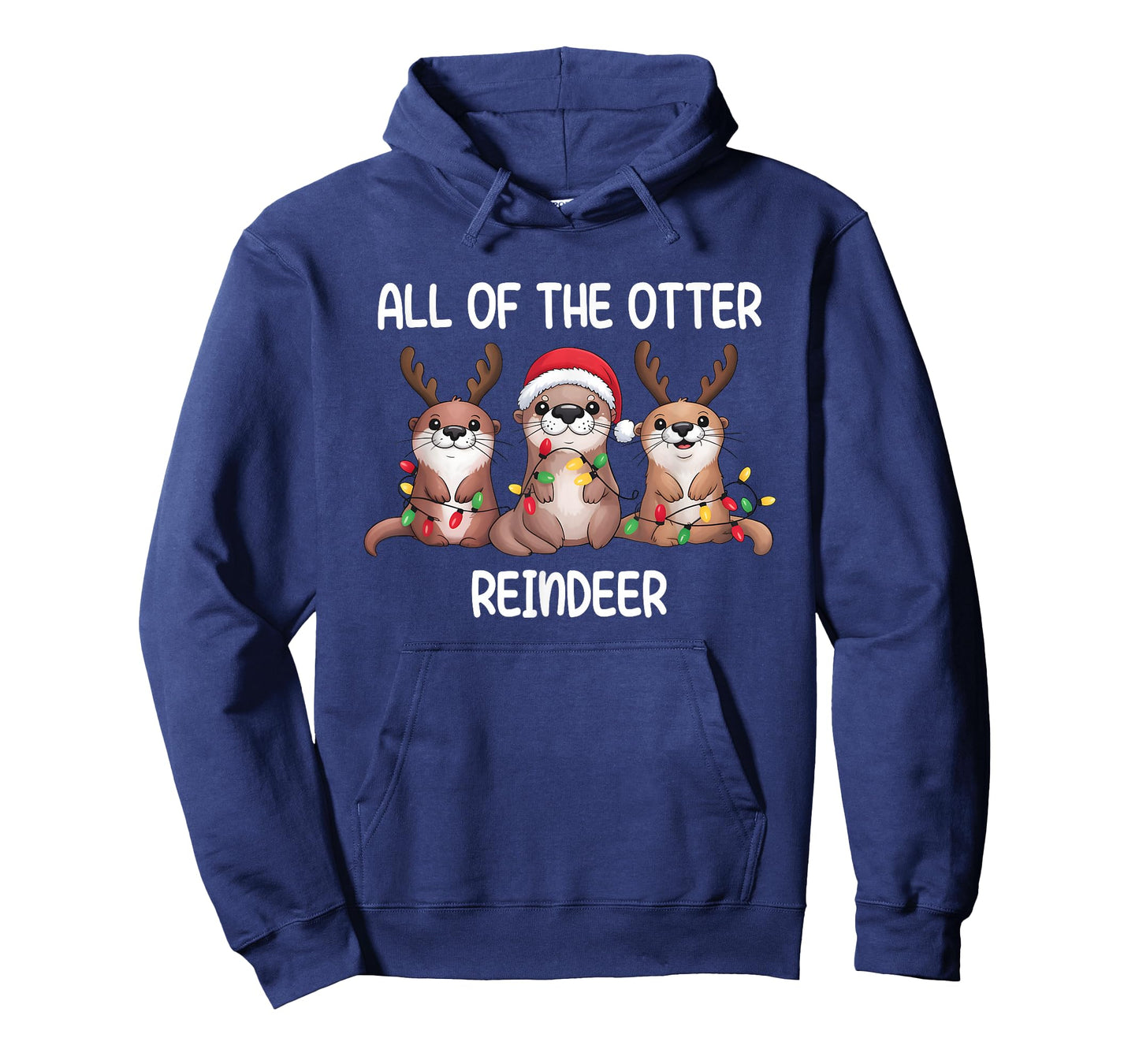 All of The Otter Reindeer Funny Christmas for Animals Lover T-Shirt
