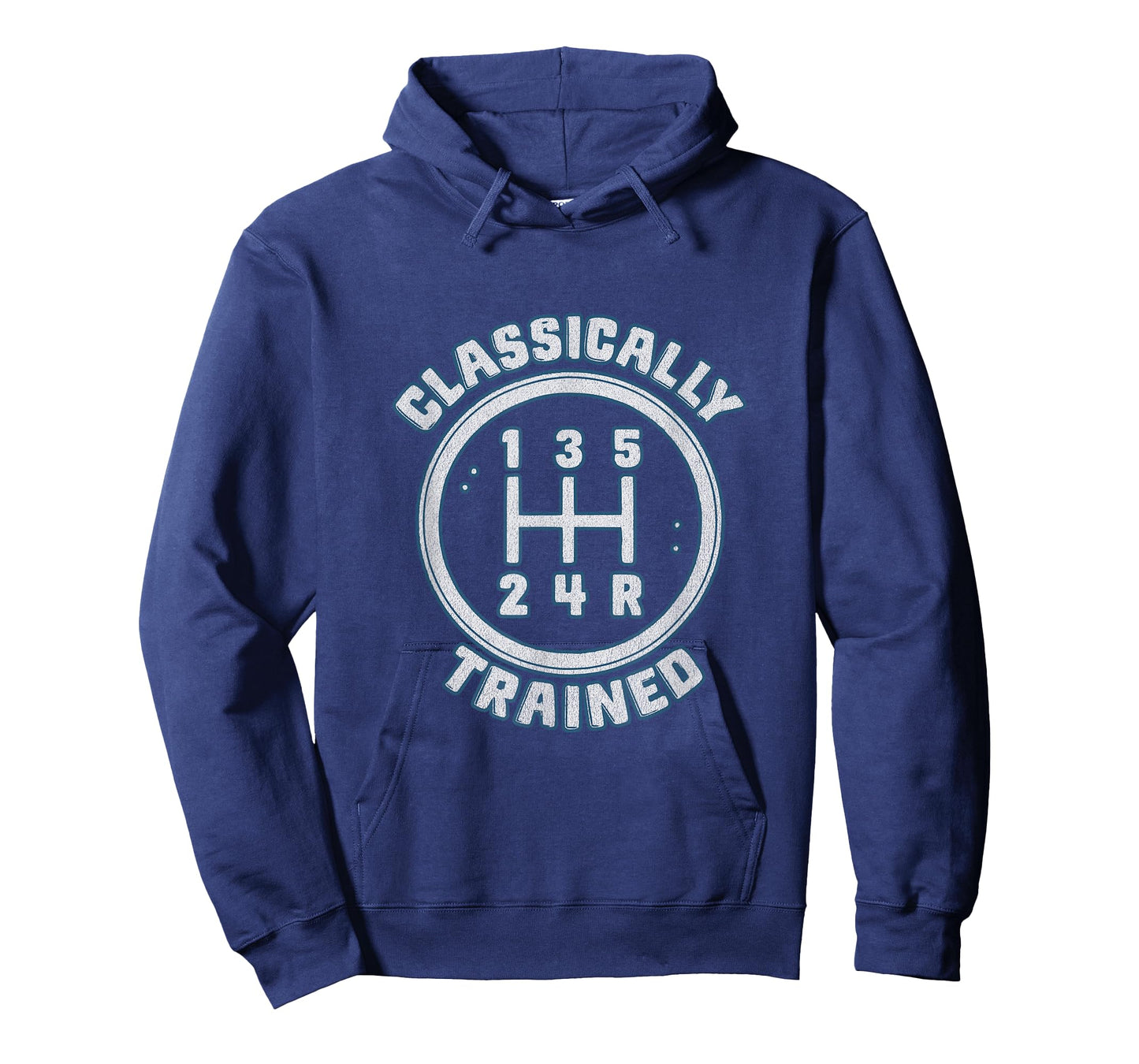Automotive Classically Trained Manual Gear Shift Retro Car T-Shirt