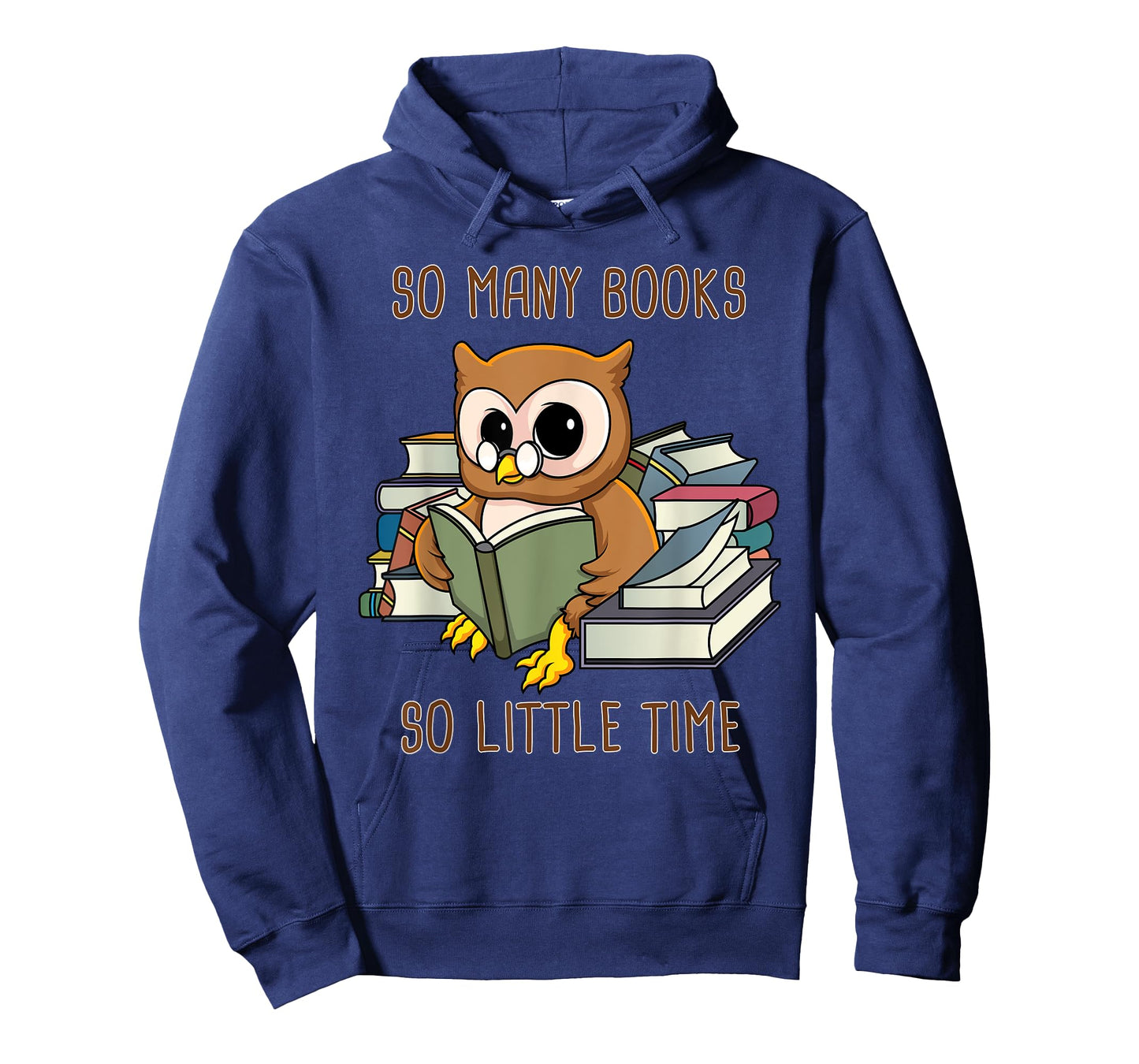 So Many Books Reading Night Owl So Little Time Funny Geek T-Shirt