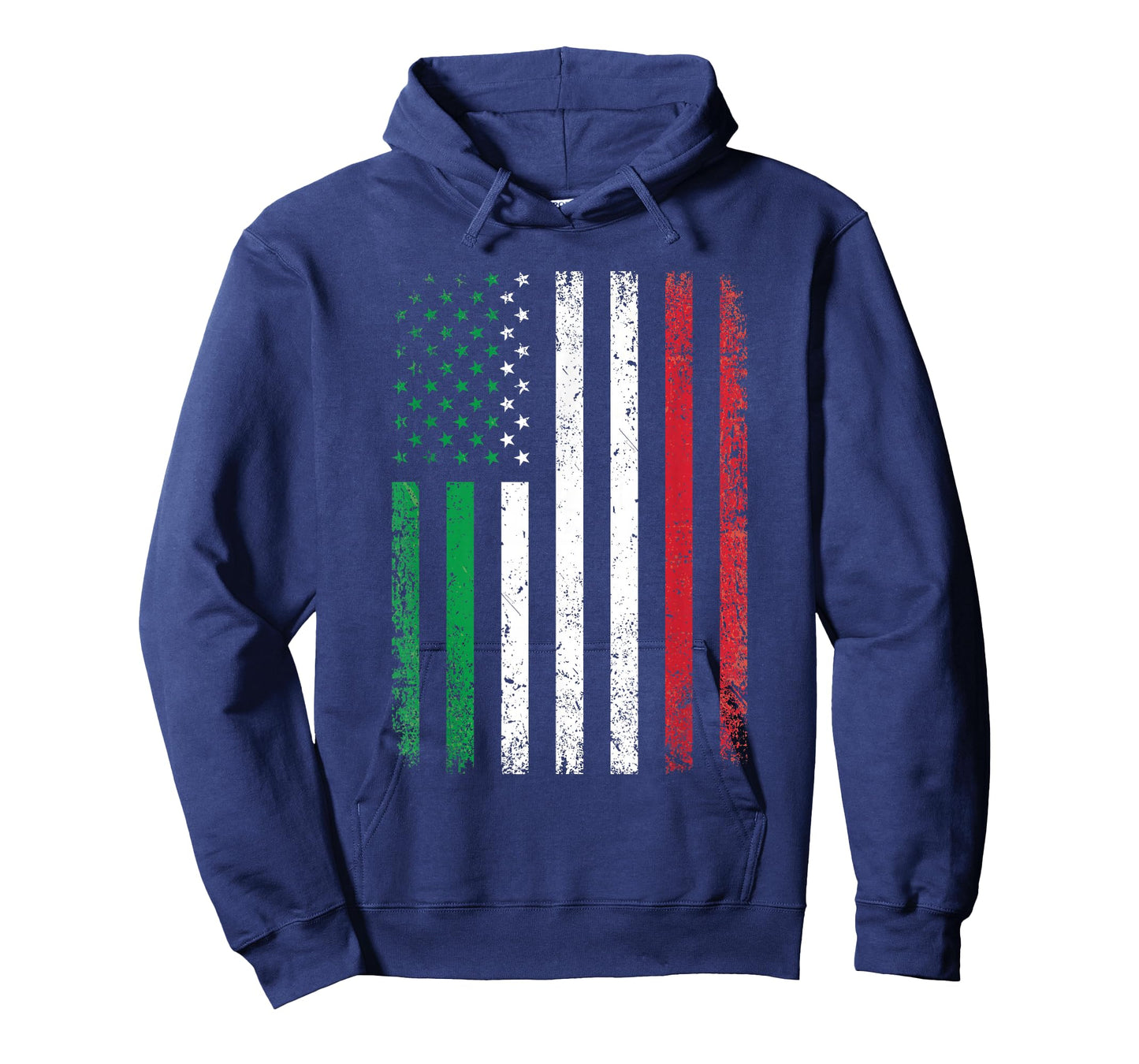 Italy USA Flag 4th of July Patriotic American Italian Flag T-Shirt