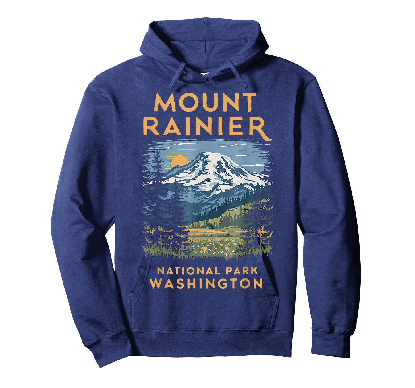Stunning Mount Rainier National Park Scenic Washington T-Shirt