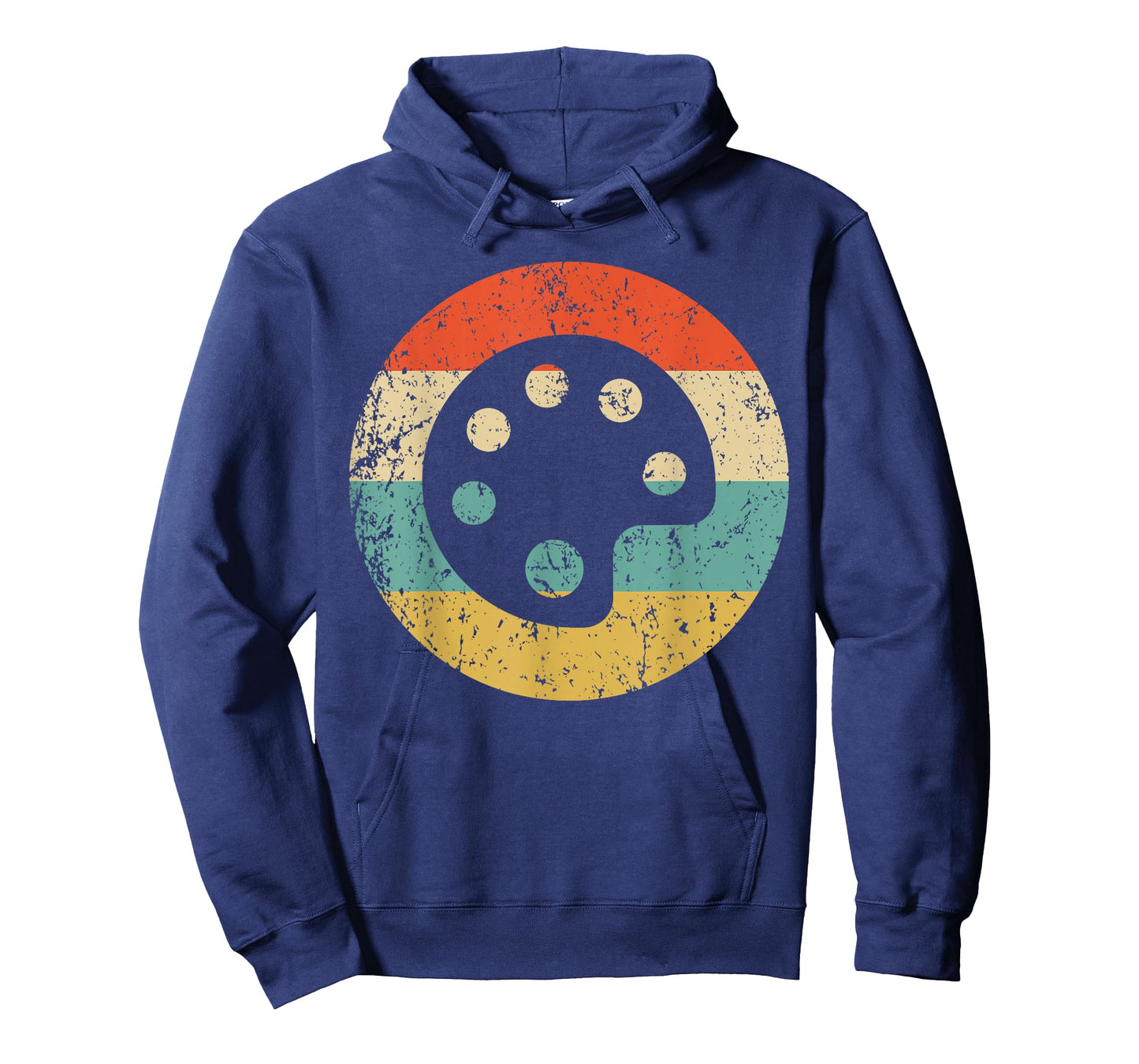 Artist Art Teacher Retro Paint Palette T-Shirt for Men Women Kids
