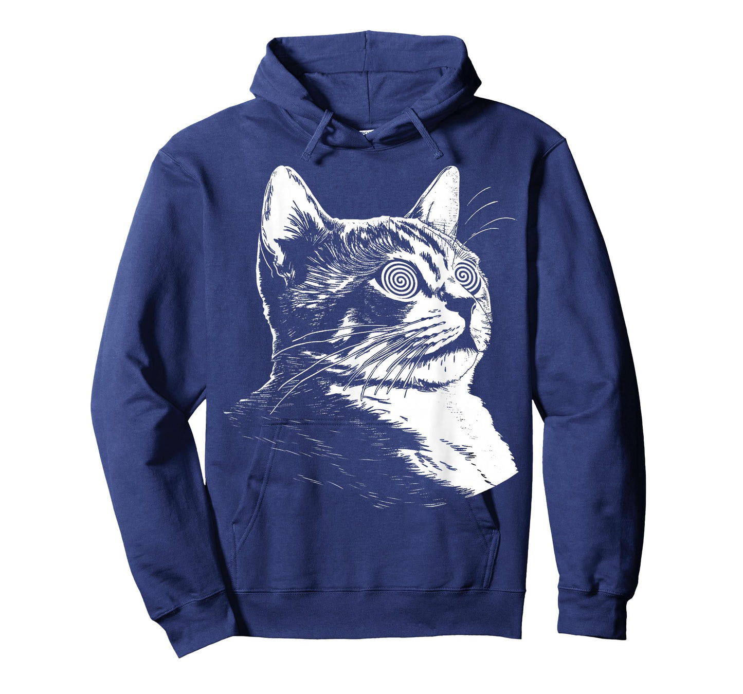 Psychedelic Cat Festival EDM Trippy Illusion Kitty Rave Cats T-Shirt