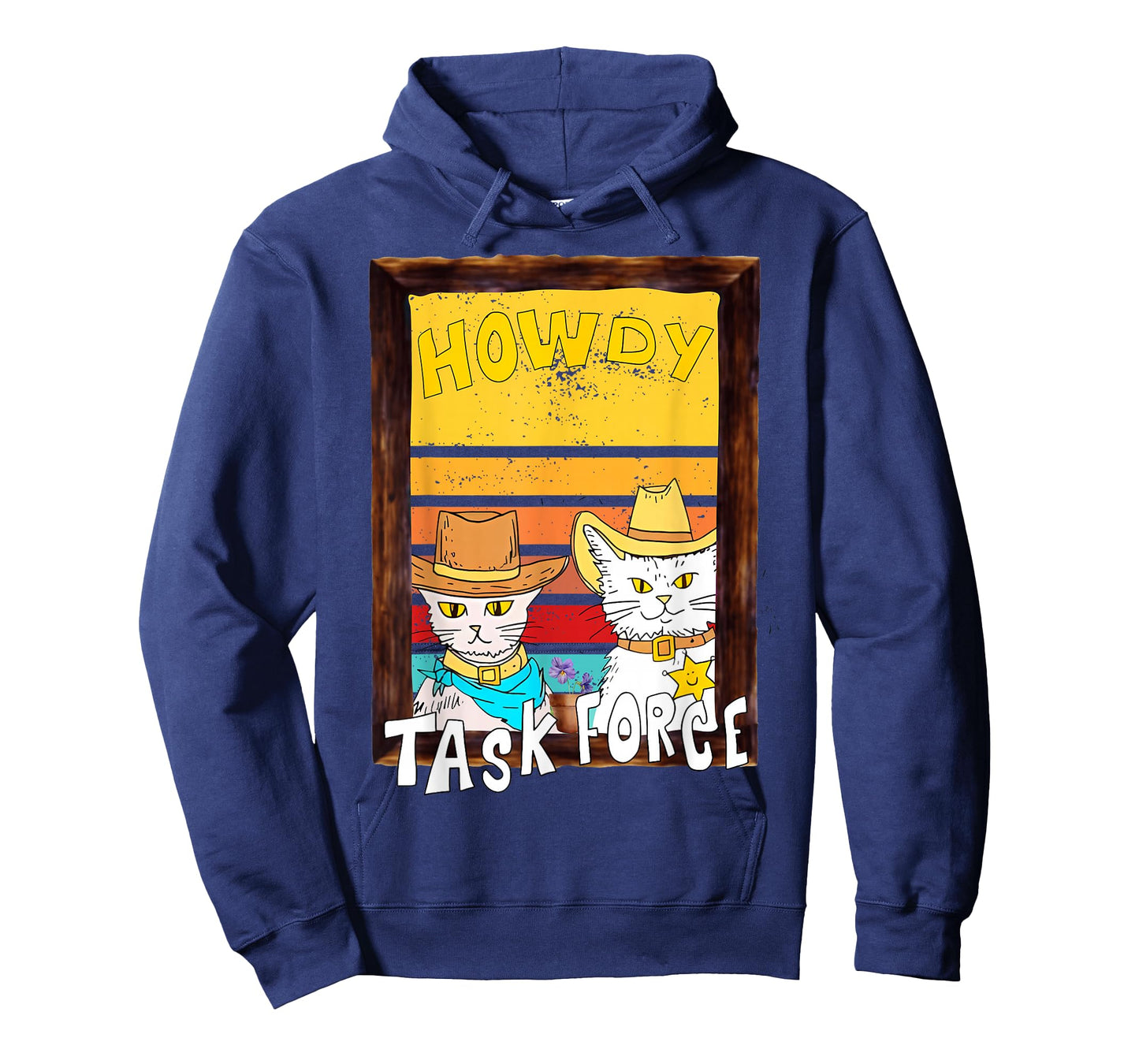 Howdy Merch. Howdy Task Force Funny Design. Funny cat T-Shirt