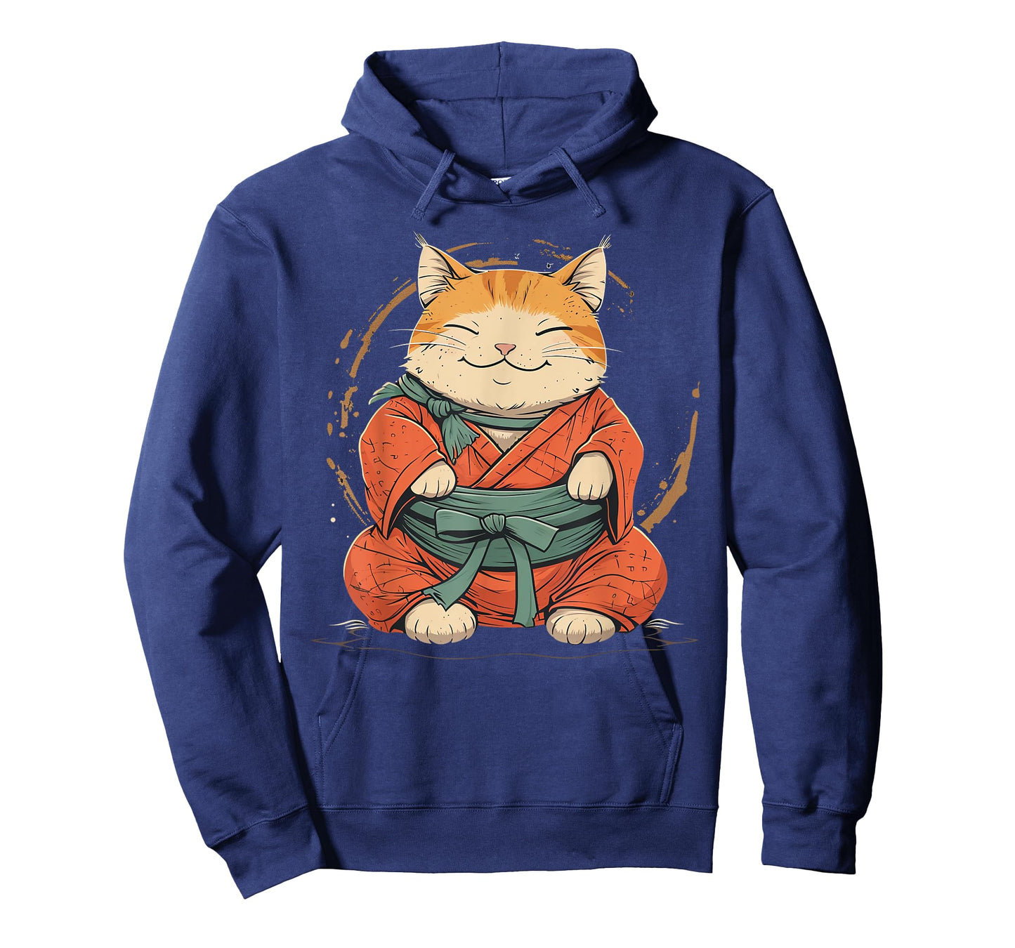 Sumo wrestler Cat on Sumo Wrestling T-Shirt