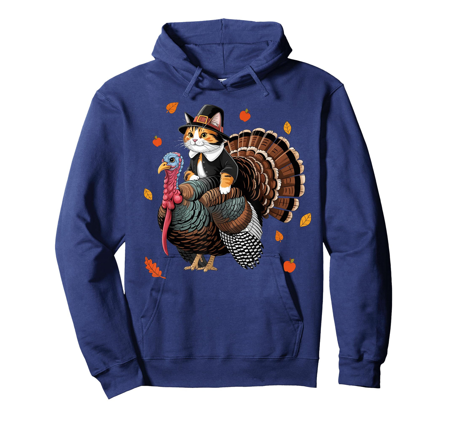 Cat Pilgrim Costume Thanksgiving Turkey Men Women Girls Kids T-Shirt