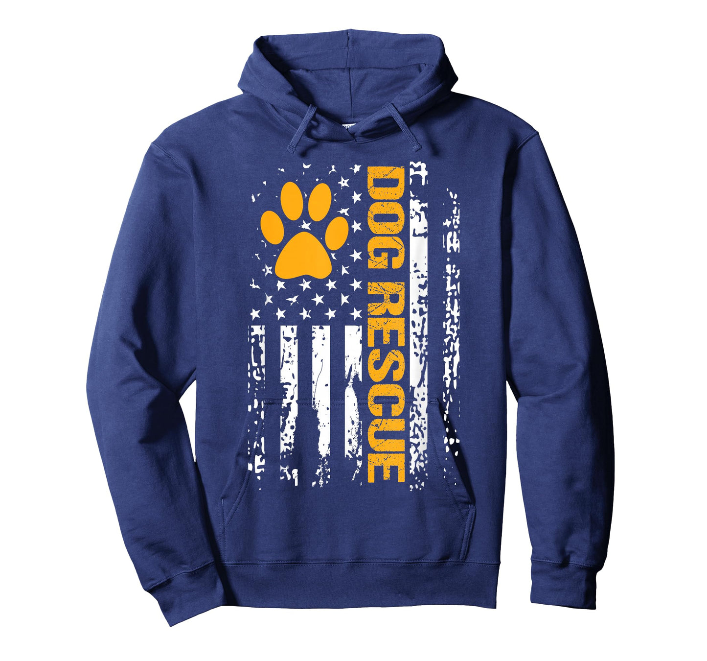 Dog Rescue Shirt American Flag Dog Shelter Dog Adoption T-Shirt