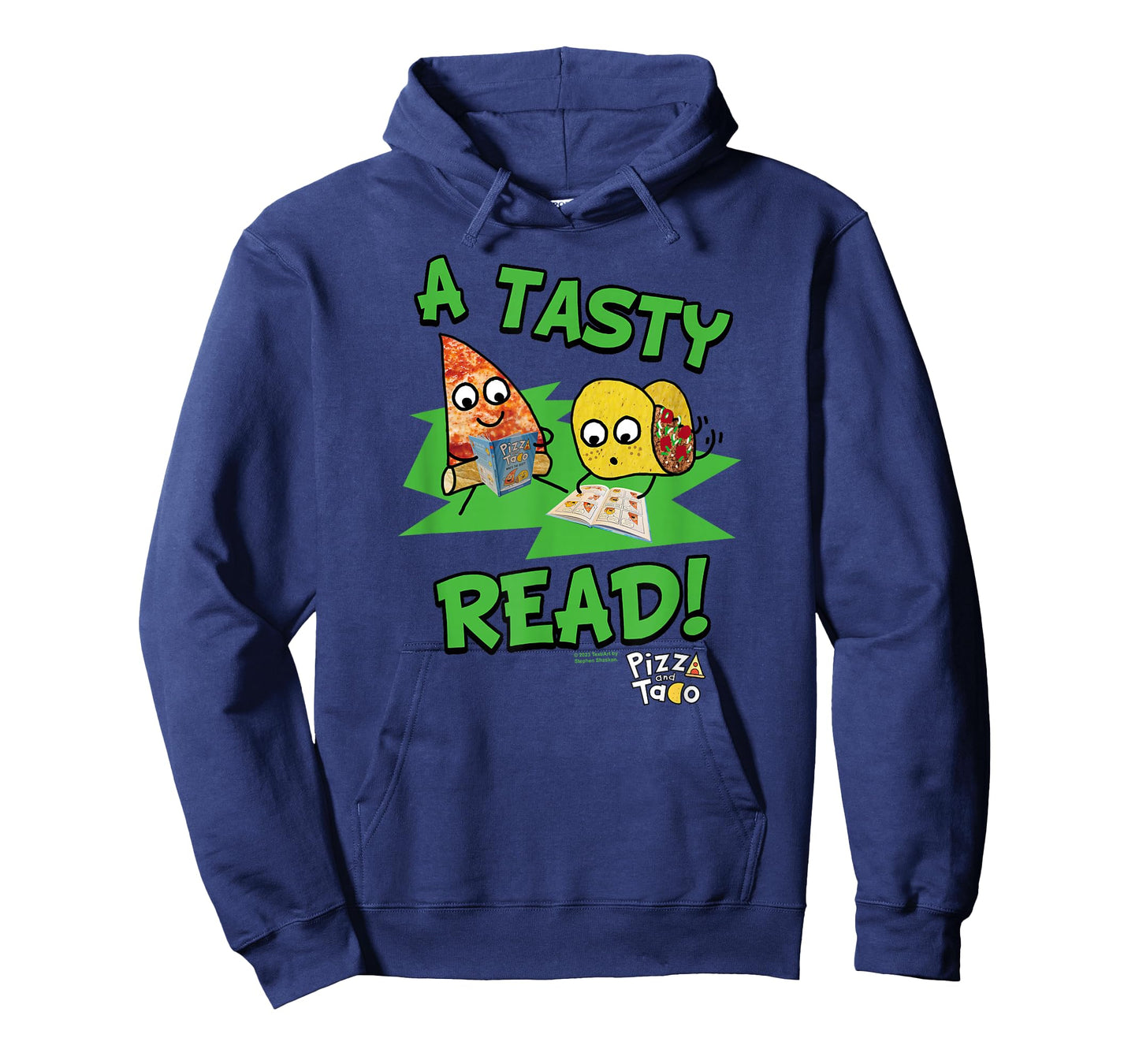 Pizza and Taco A Tasty Read T-Shirt
