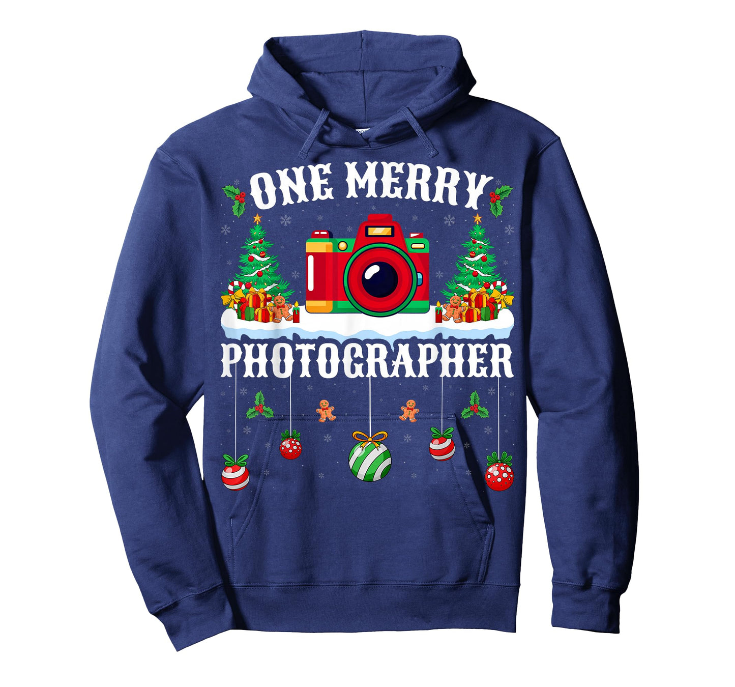 One Merry Photographer Xmas Holiday Photography Christmas T-Shirt
