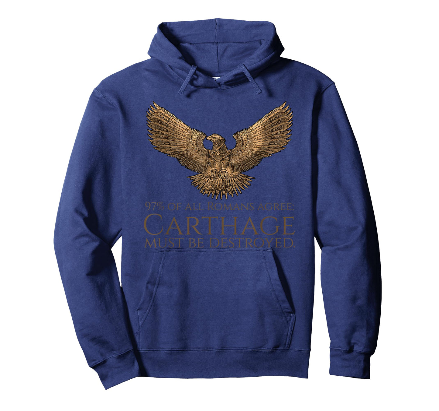 Ancient Rome Steampunk Eagle - Carthage Must Be Destroyed T-Shirt
