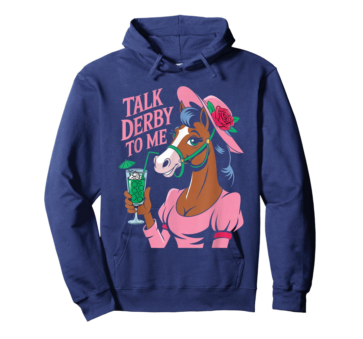 Women Talk Derby To Me Funny Horse Racing Lover On Derby Day T-Shirt