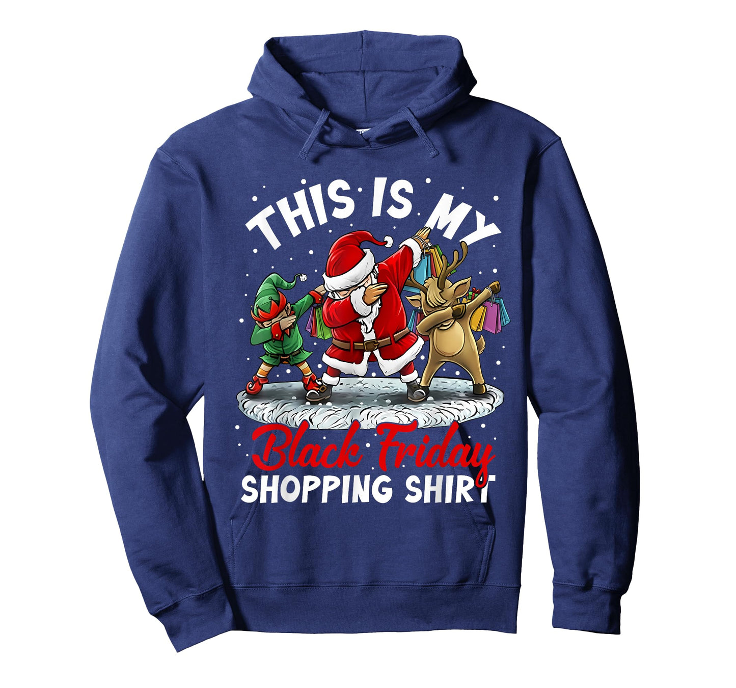 This is My Black Shopping Funny Friday Shopping Dabbing Crew T-Shirt
