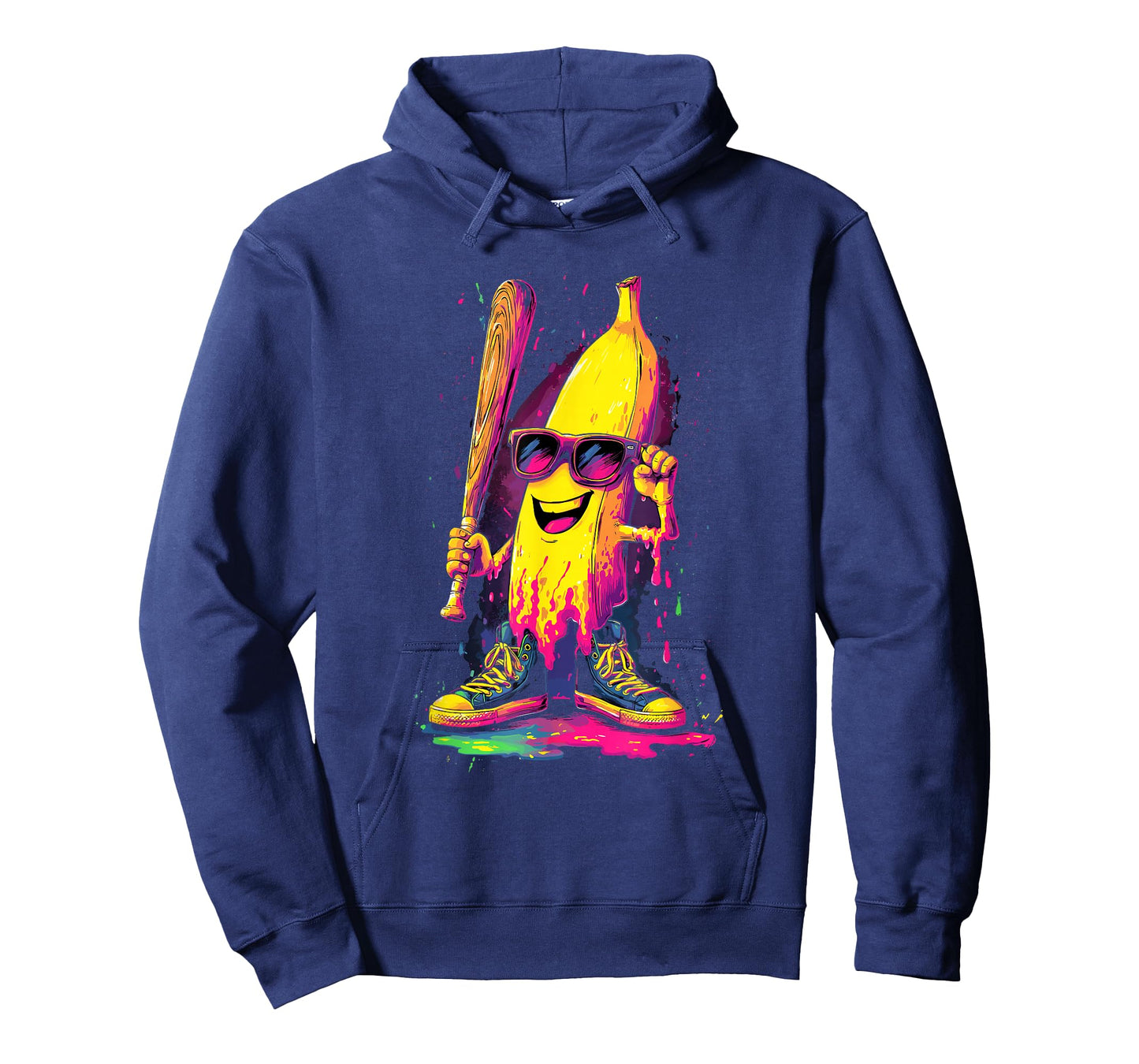 Banana Funny Baseball Drip Kids Youth Boys Girls T-Shirt