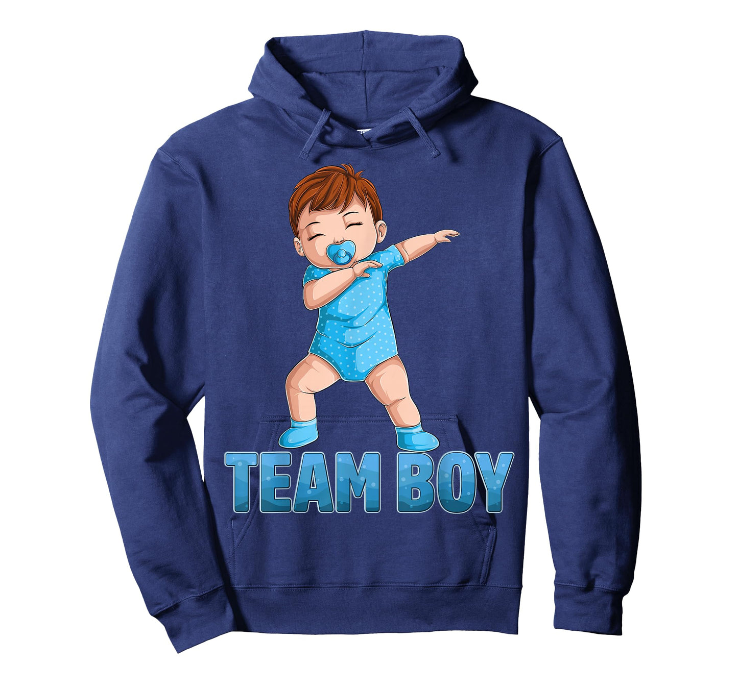 Gender Reveal Party Team Boy Baby Announcement Women Men T-Shirt Small