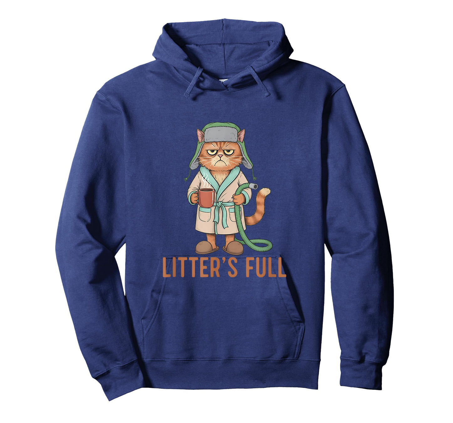 Funny Litter’s Full Cat Parody Litter’s Full Funny Meme Cat T-Shirt
