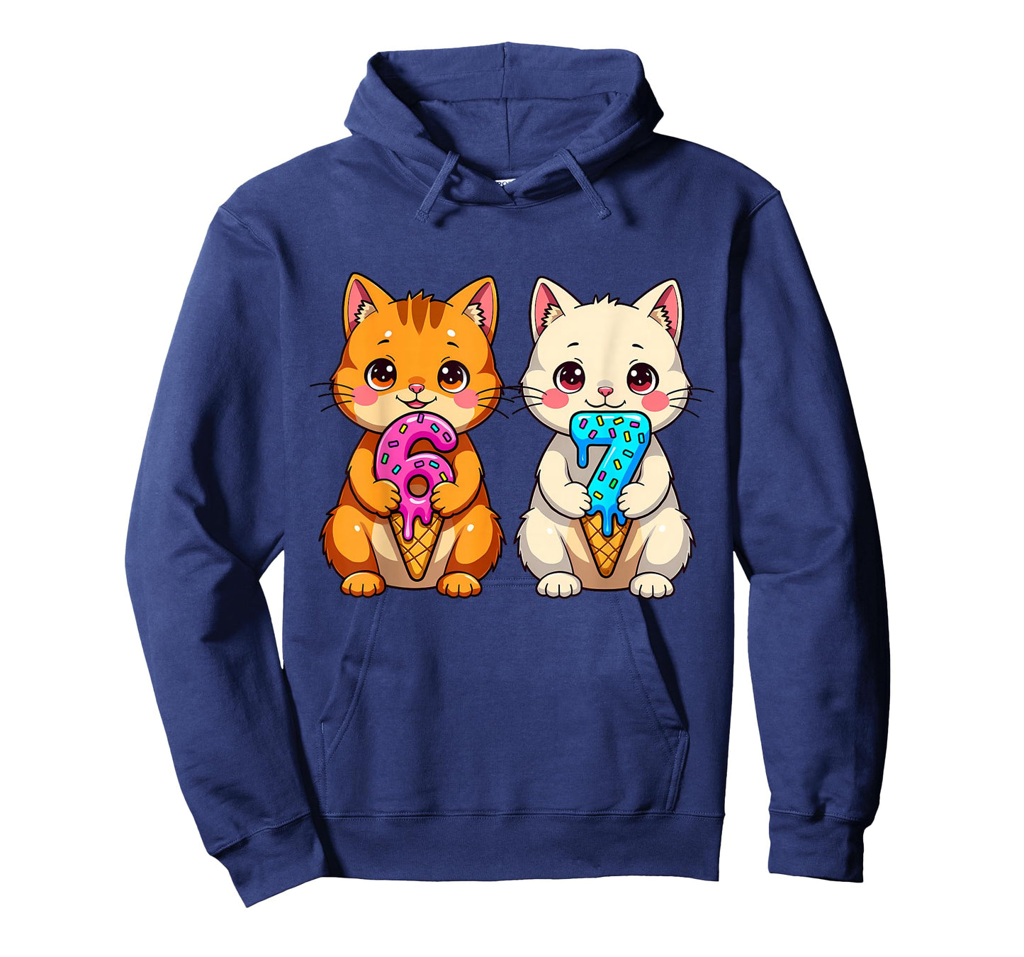 Cute Kawaii Cats Neko 67 Drip Meme Funny Six Seven T-Shirt