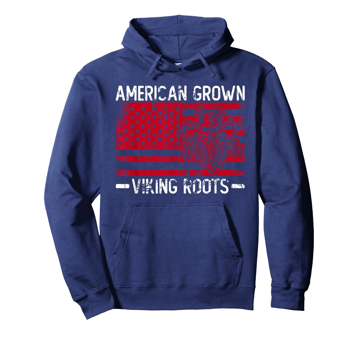American Grown, Viking Roots - Norse Mythology Viking Nordic T-Shirt