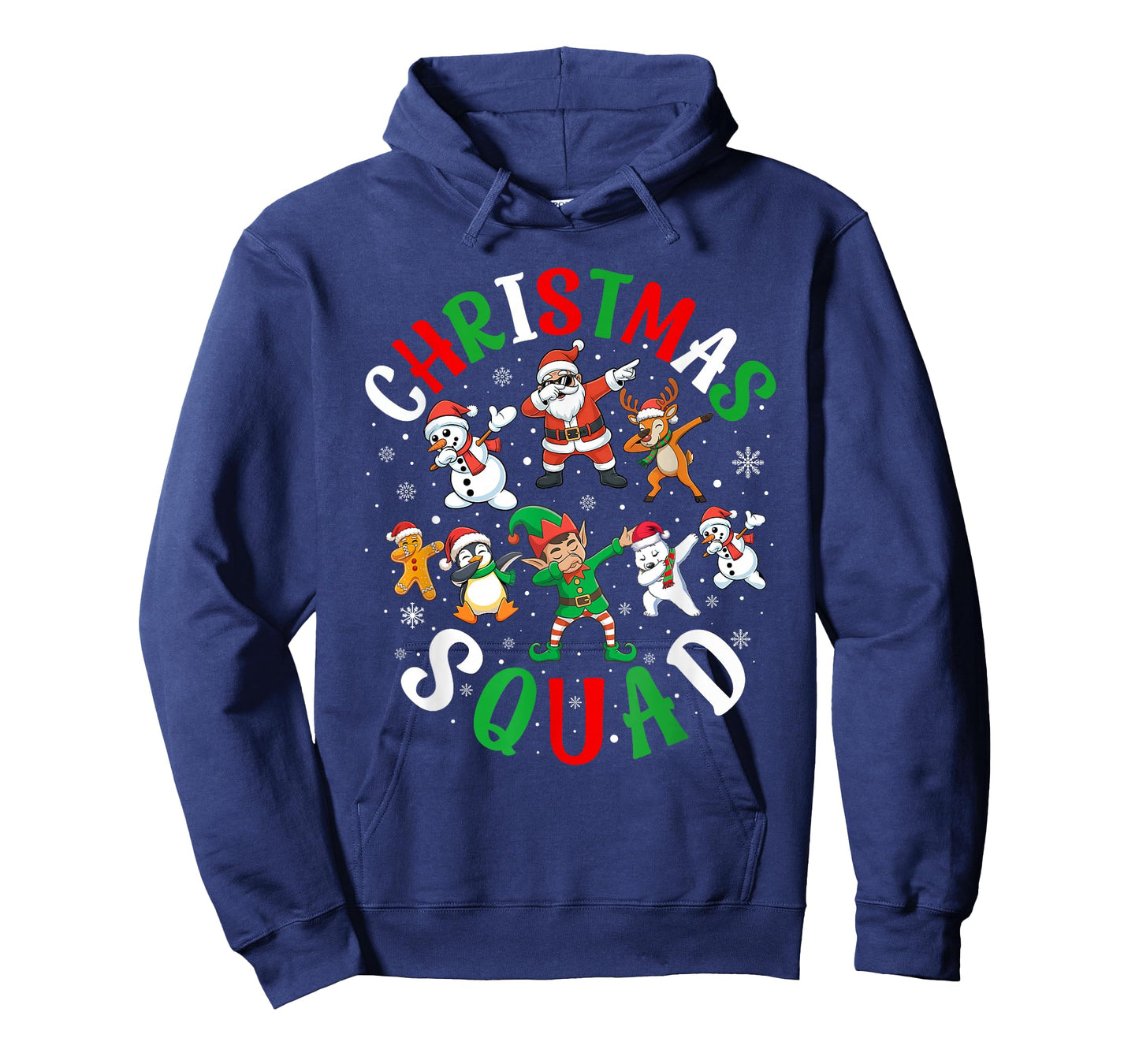 Dabbing Christmas Squad Matching Pajamas Kids Boys Girls Dab T-Shirt