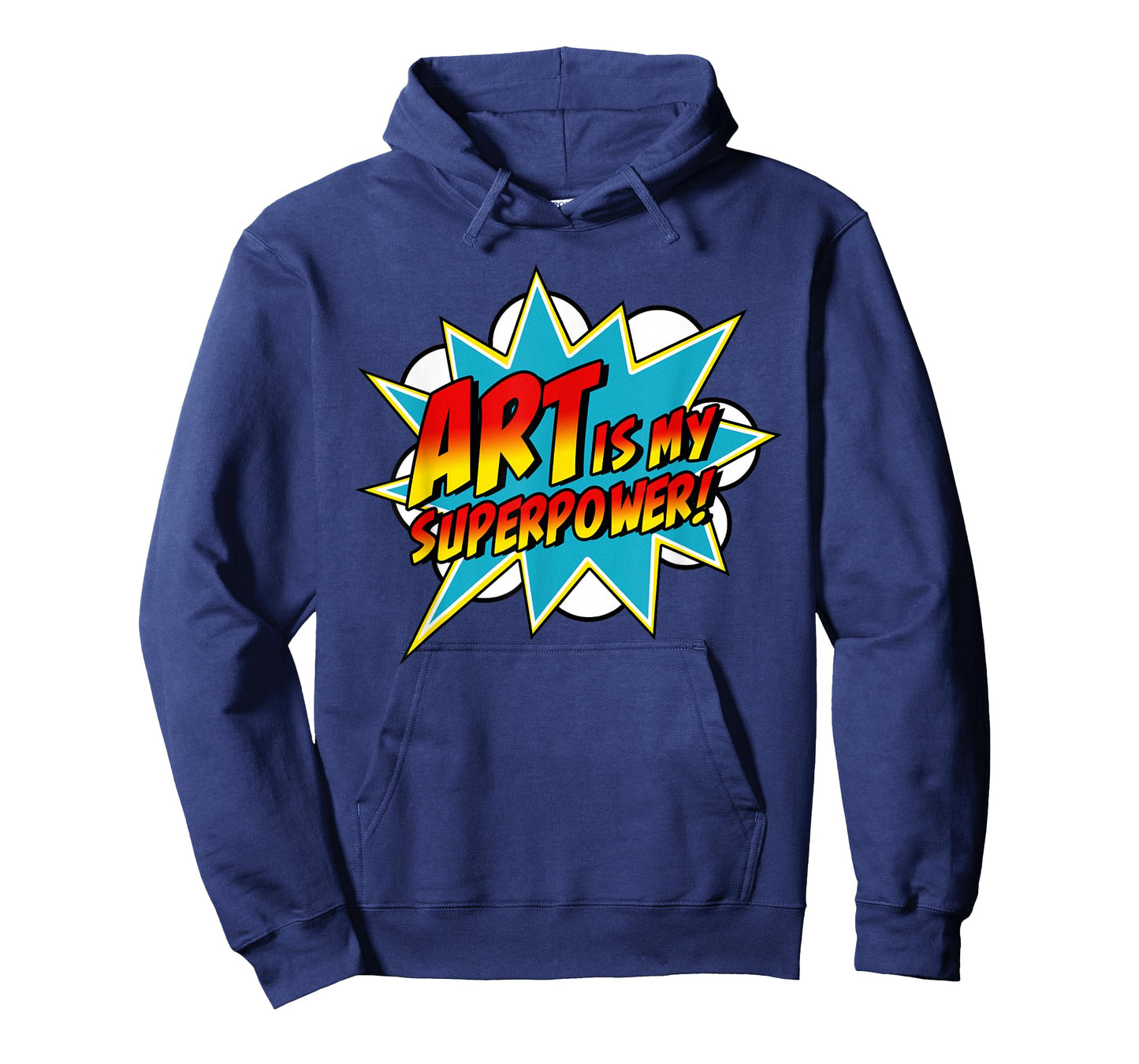 Art is My Superpower | Comic Artist Art Teacher Superhero T-Shirt