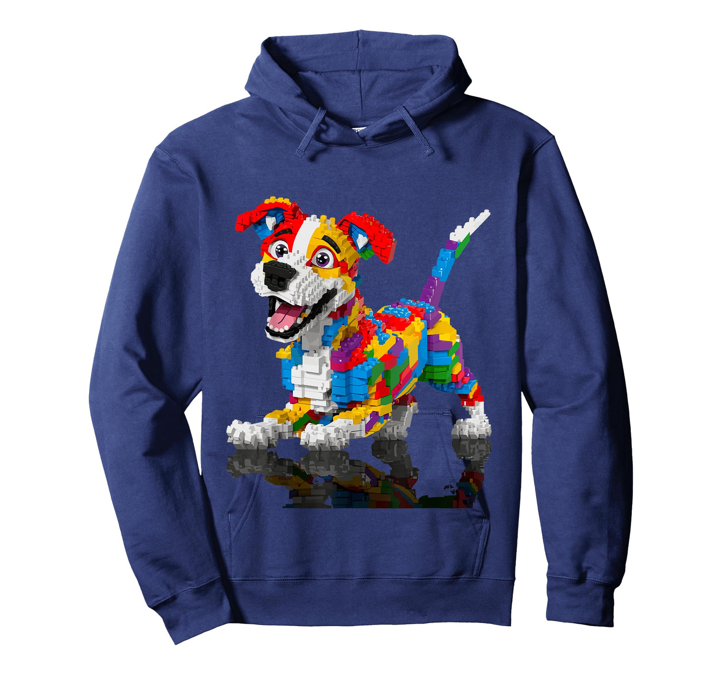 Master Builder Kids Building Blocks Dog Brick Builder T-Shirt