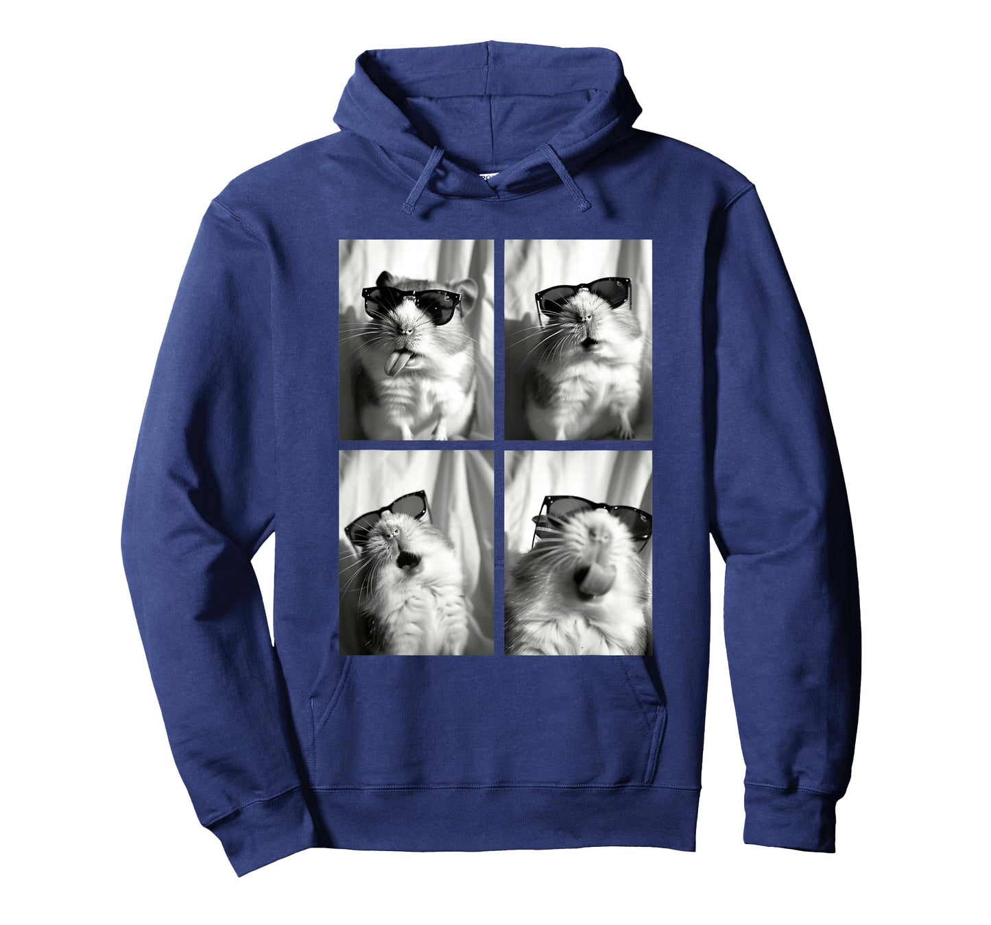 Funny Hamster with Sunglasses Cool Rodent Animal Meme T-Shirt