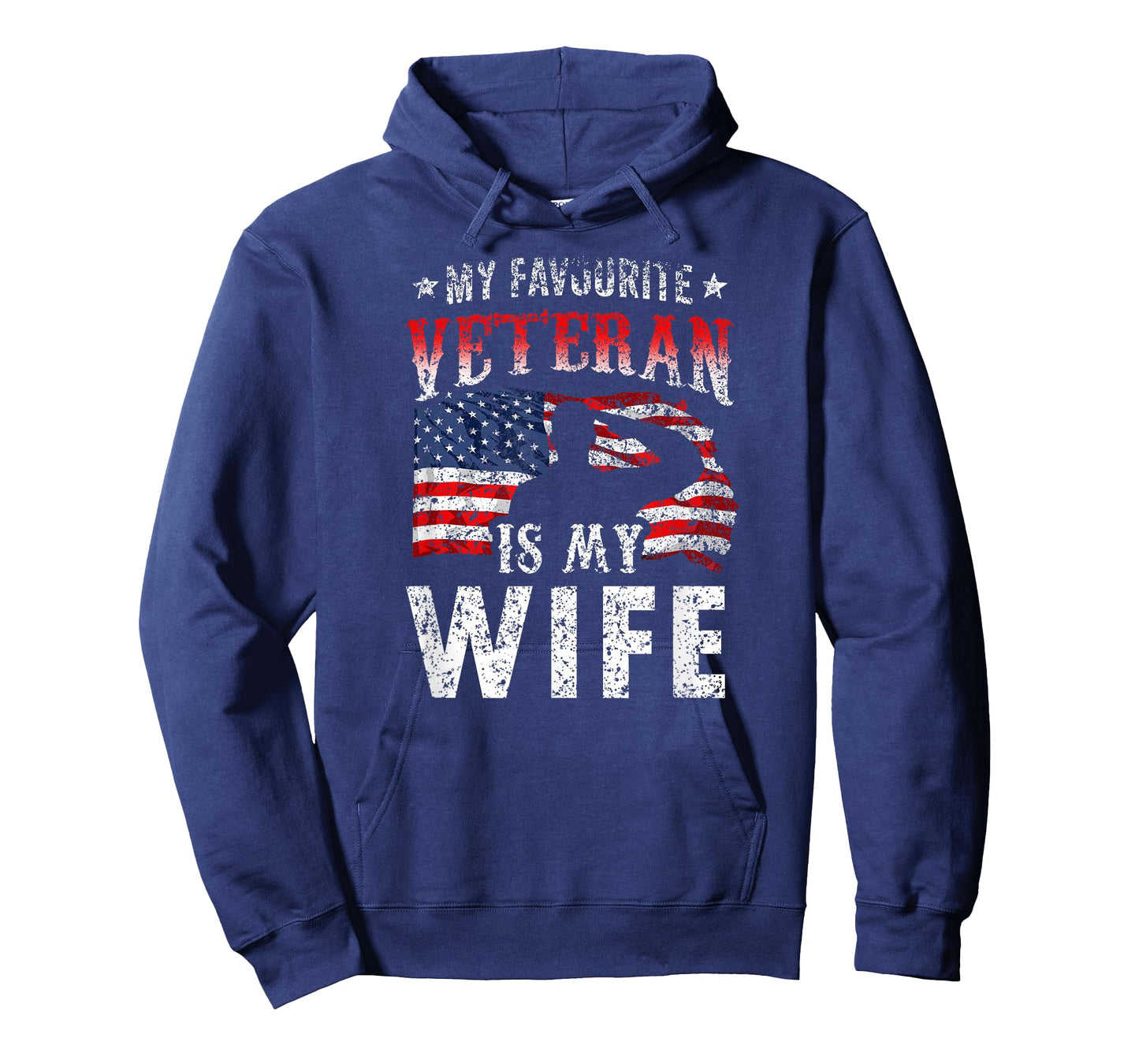 My Favorite Veteran is My Wife Veterans Veteran's Day Team T-Shirt