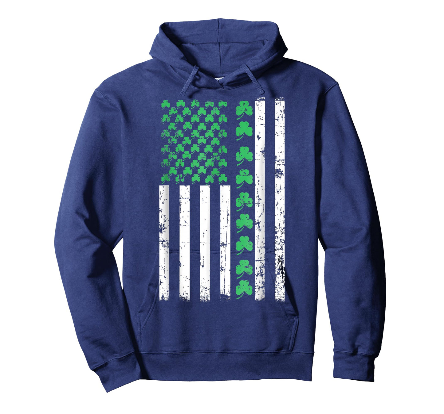 American Flag St Patricks Day T Irish Lucky T-Shirt