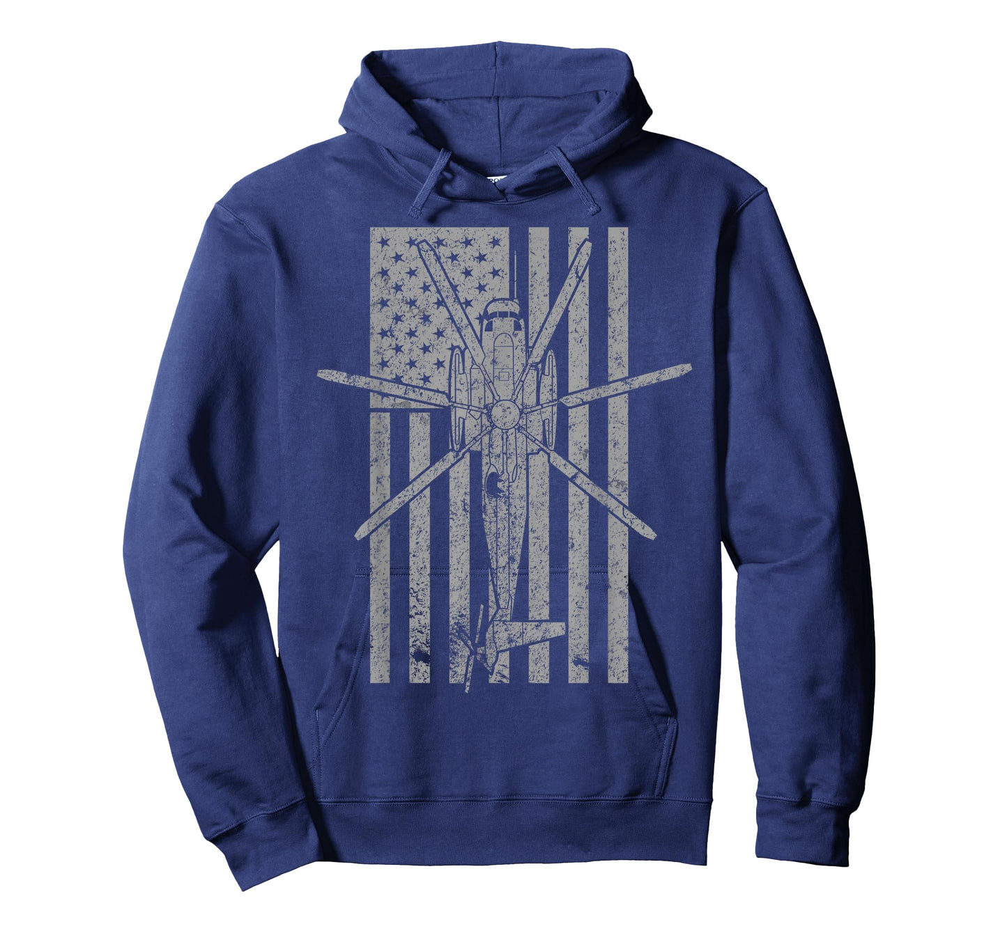 CH-53 Sea Stallion Military Helicopter Vintage Flag T-Shirt T-Shirt