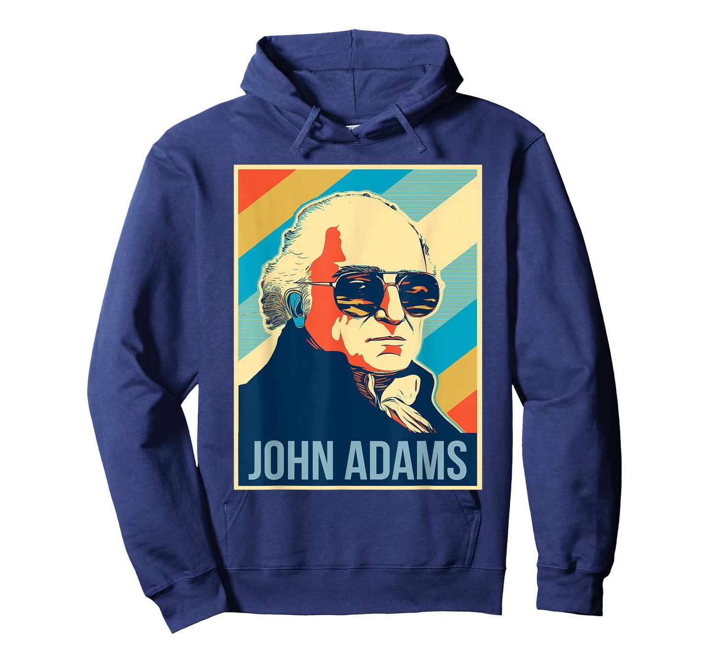 4th Of July John Adams President Retro Patriotic T-Shirt