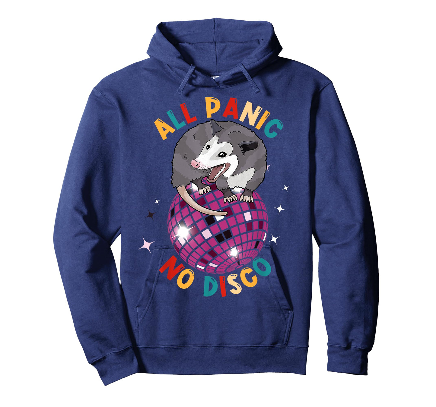 Opossum All Panic No Disco Funny Possum Scream Men Women Kid T-Shirt
