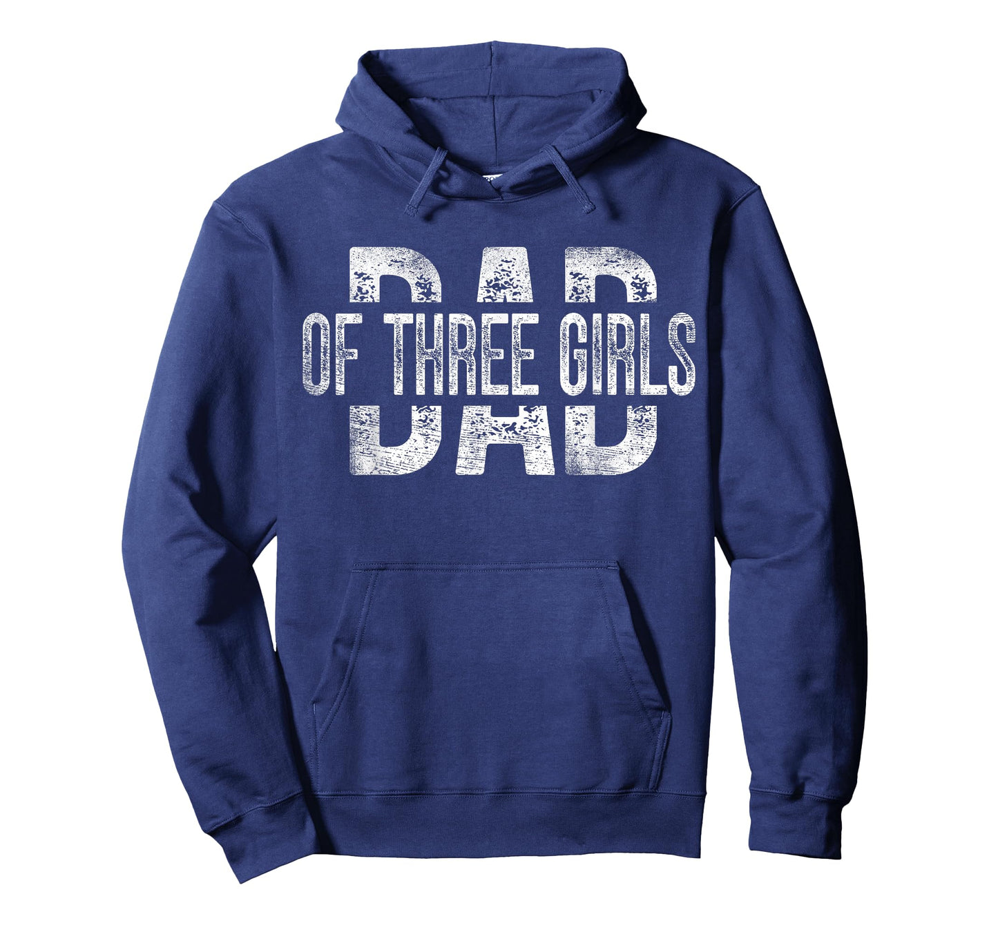 Dad of Three Girls Gifts Daddy of 3 Daughters Father's Day T-Shirt