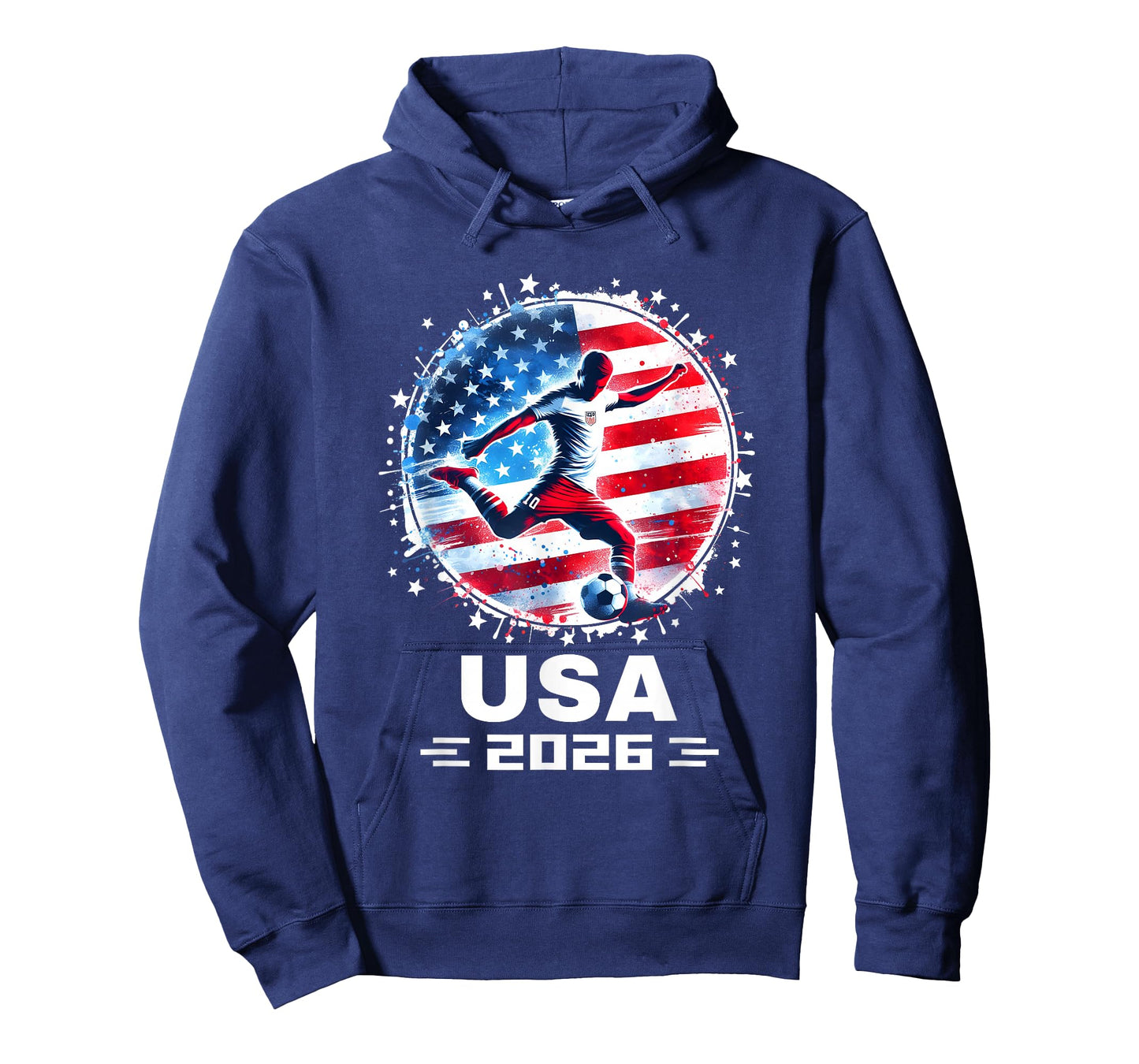 USA 2026 Ball Shirt United States Sport USA Team 2026 USA T-Shirt