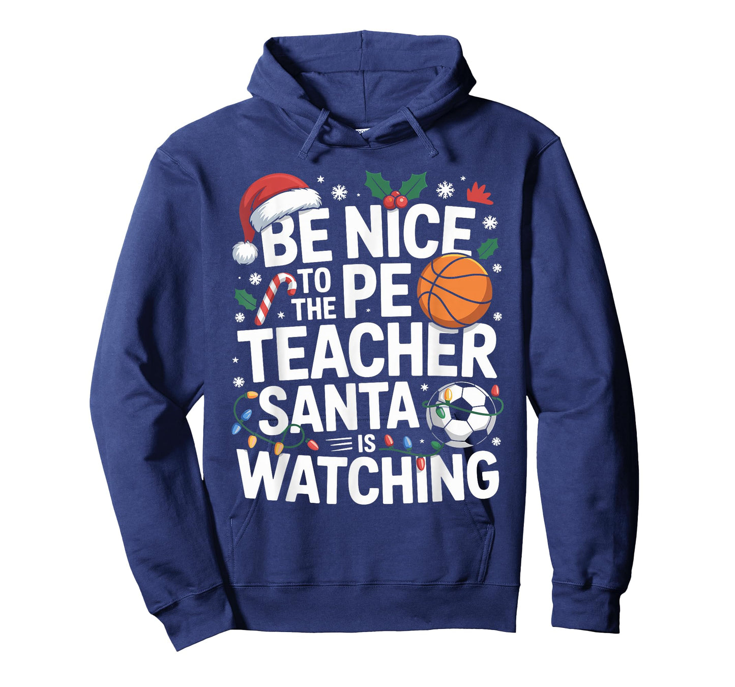 PE Teacher Christmas Physical Education Xmas T-Shirt