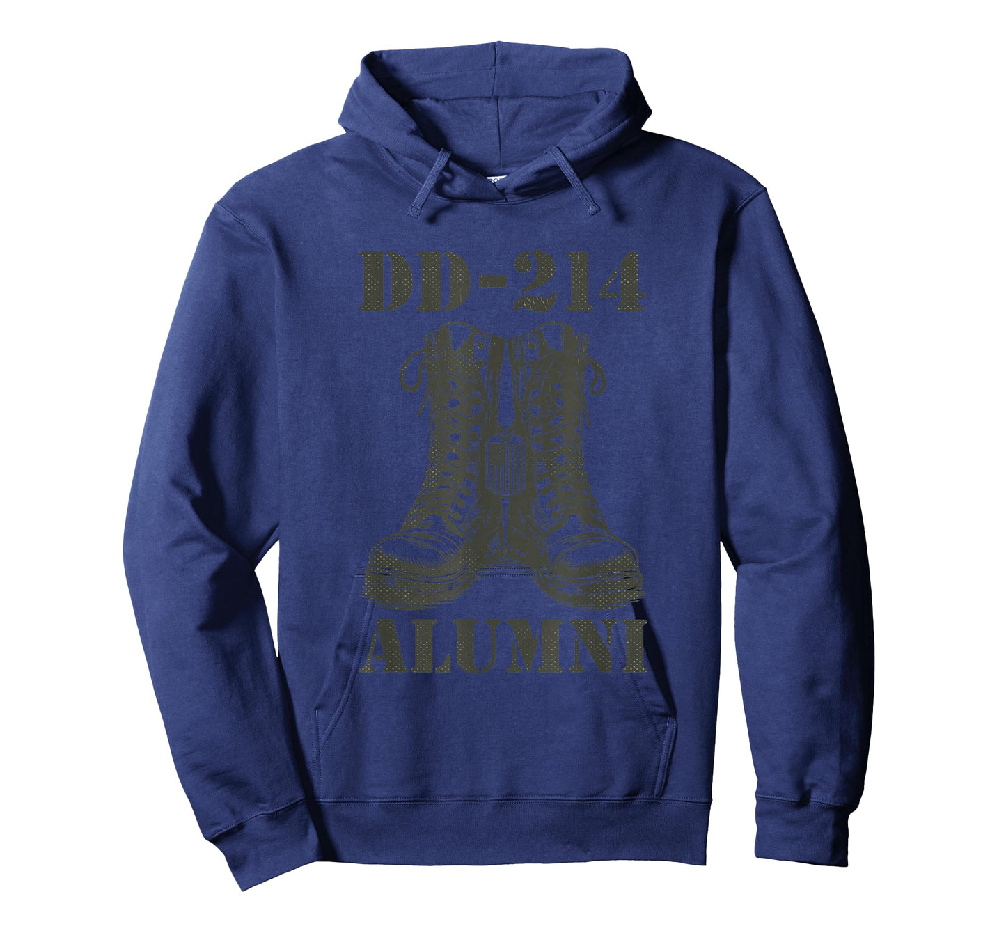 DD-214 Alumni Combat Boots Patriotic Soldier Proud Veteran T-Shirt