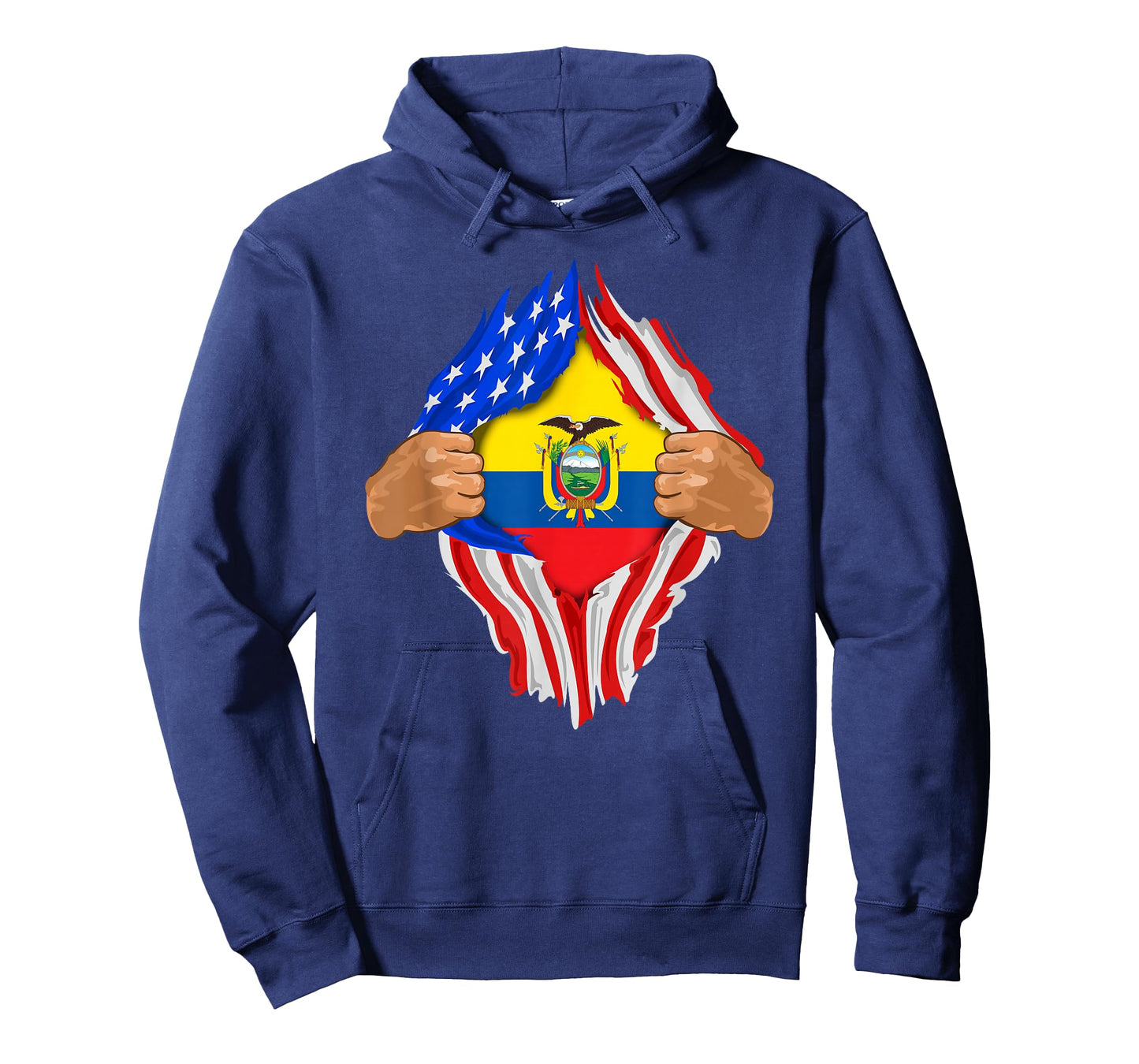 Ecuadorian Blood Inside Me T-Shirt | Ecuador Flag Gift T-Shirt