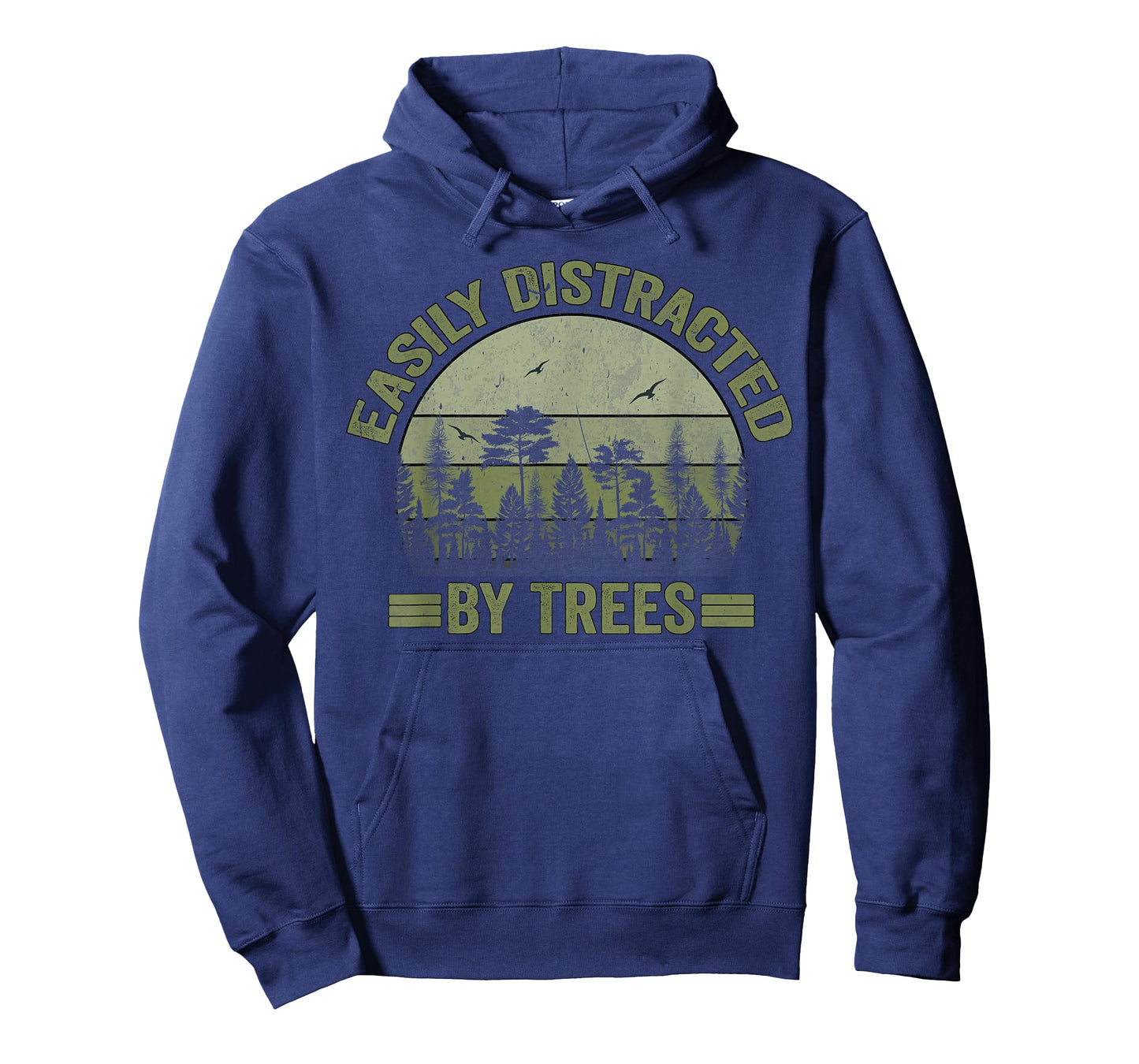 Easily Distracted By Trees wildlife nature vintage forest T-Shirt
