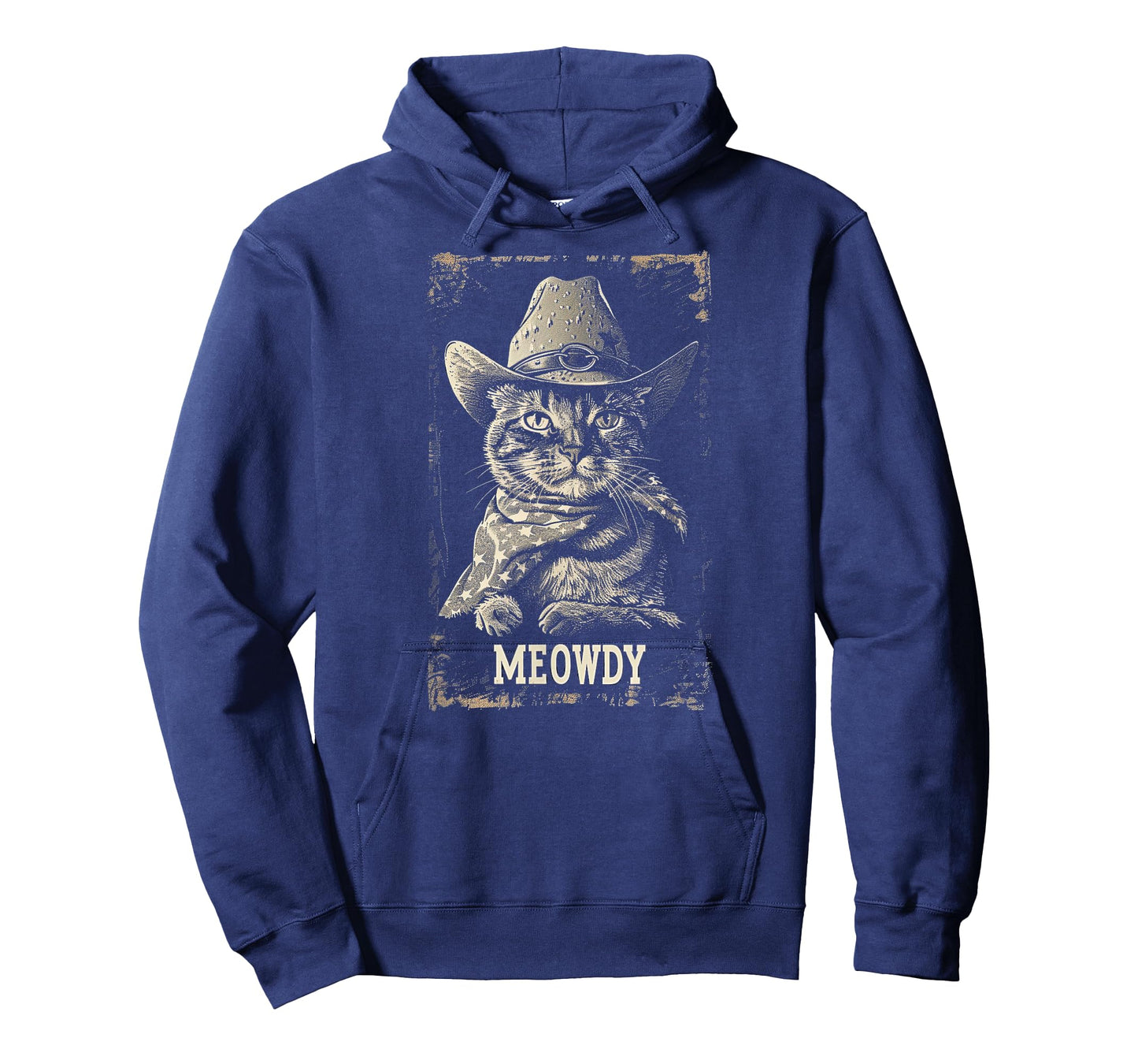 Meowdy Cat, Cowboy Kitten, Country Music T-Shirt