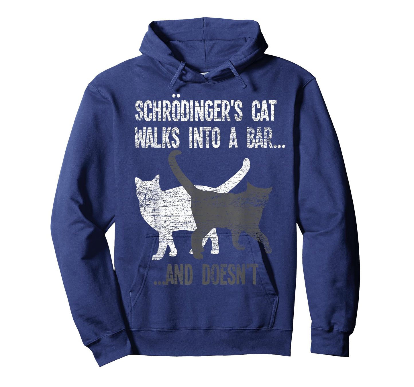 Schrodingers Cat Walks Into A Bar And Doesnt Physics T-Shirt