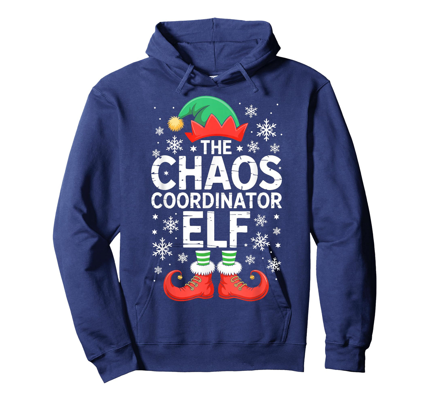 The Chaos Coordinator Elf Shirt Family Matching Christmas T-Shirt