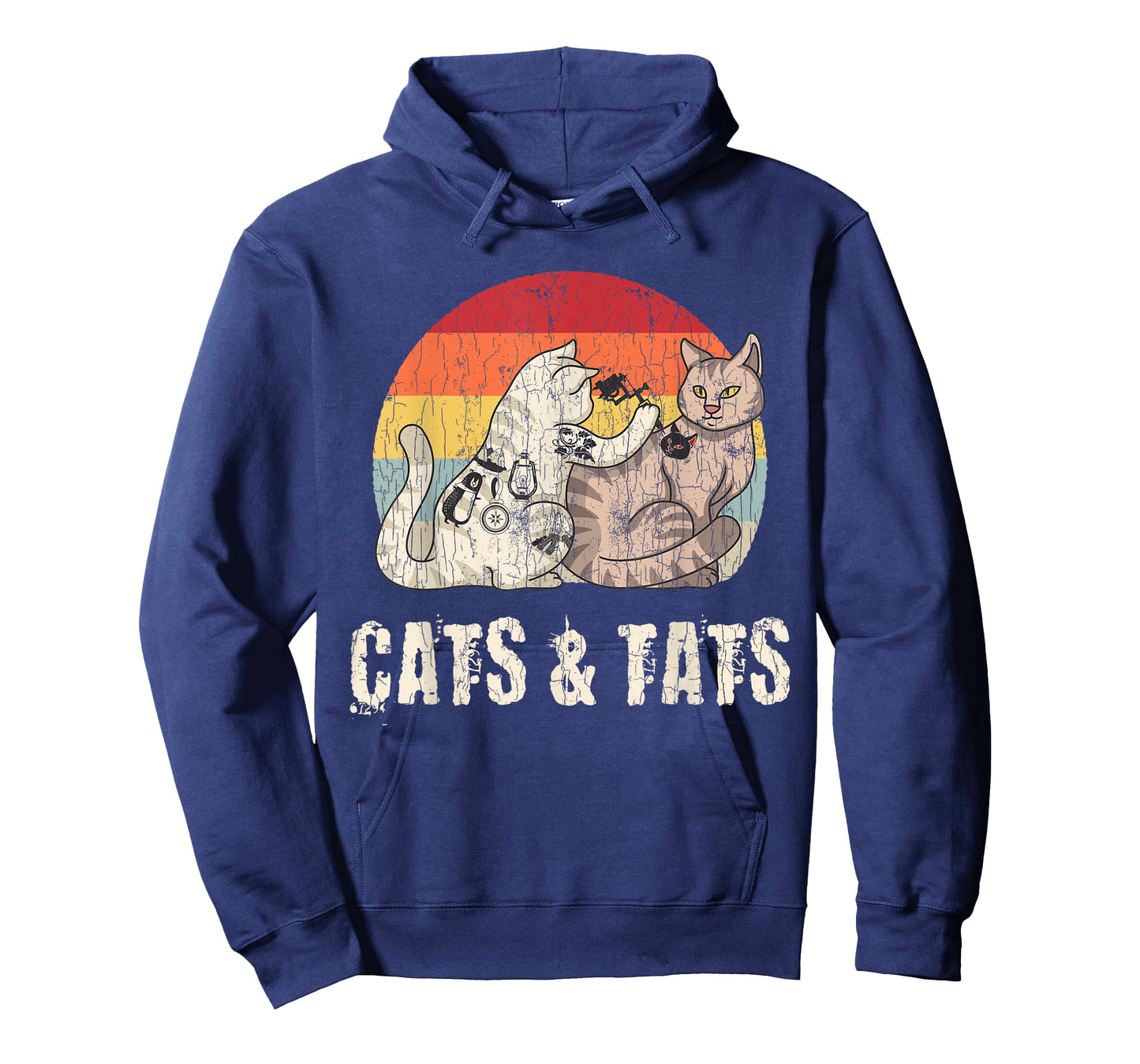 Cats and Tats T-Shirt Tattoo Cute Funny Gift T-Shirt