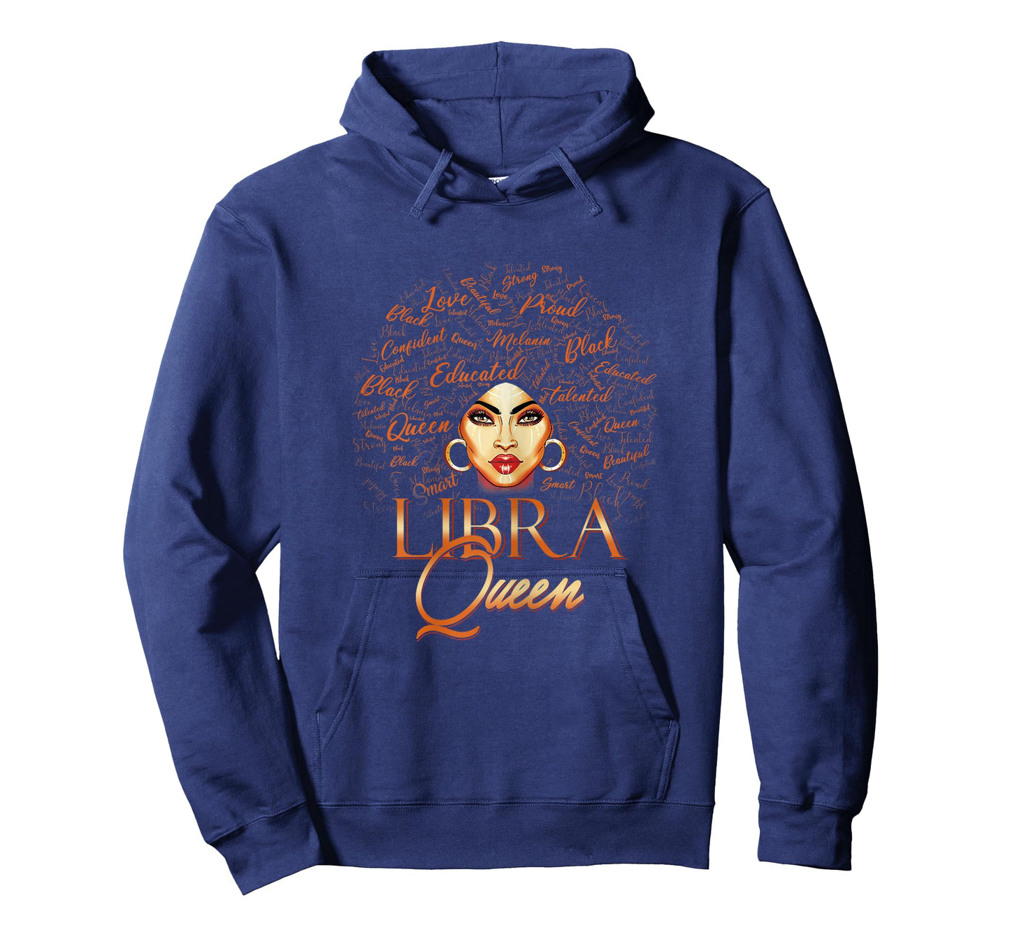 Libra Queen Born in September October Melanin Birthday T-Shirt