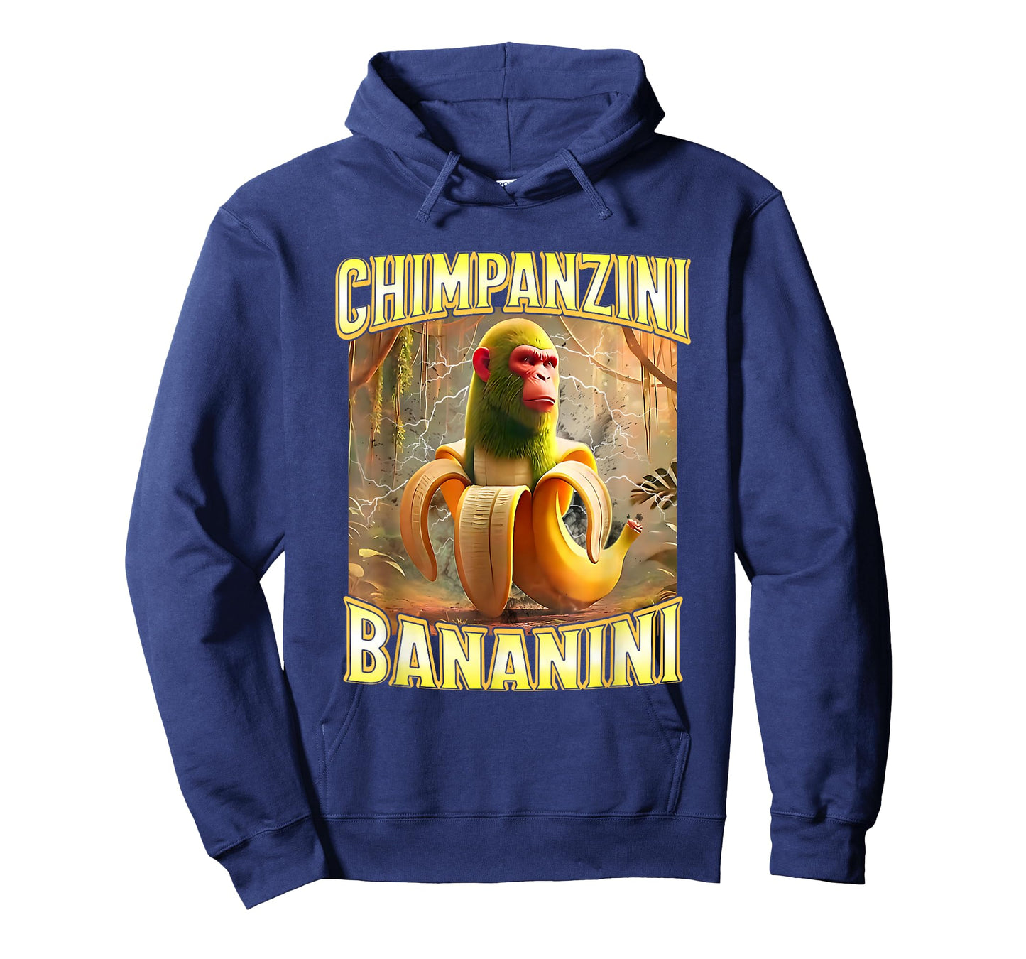 Chimpanzini Bananini Banana Monkey Meme - Italian Brainrot T-Shirt