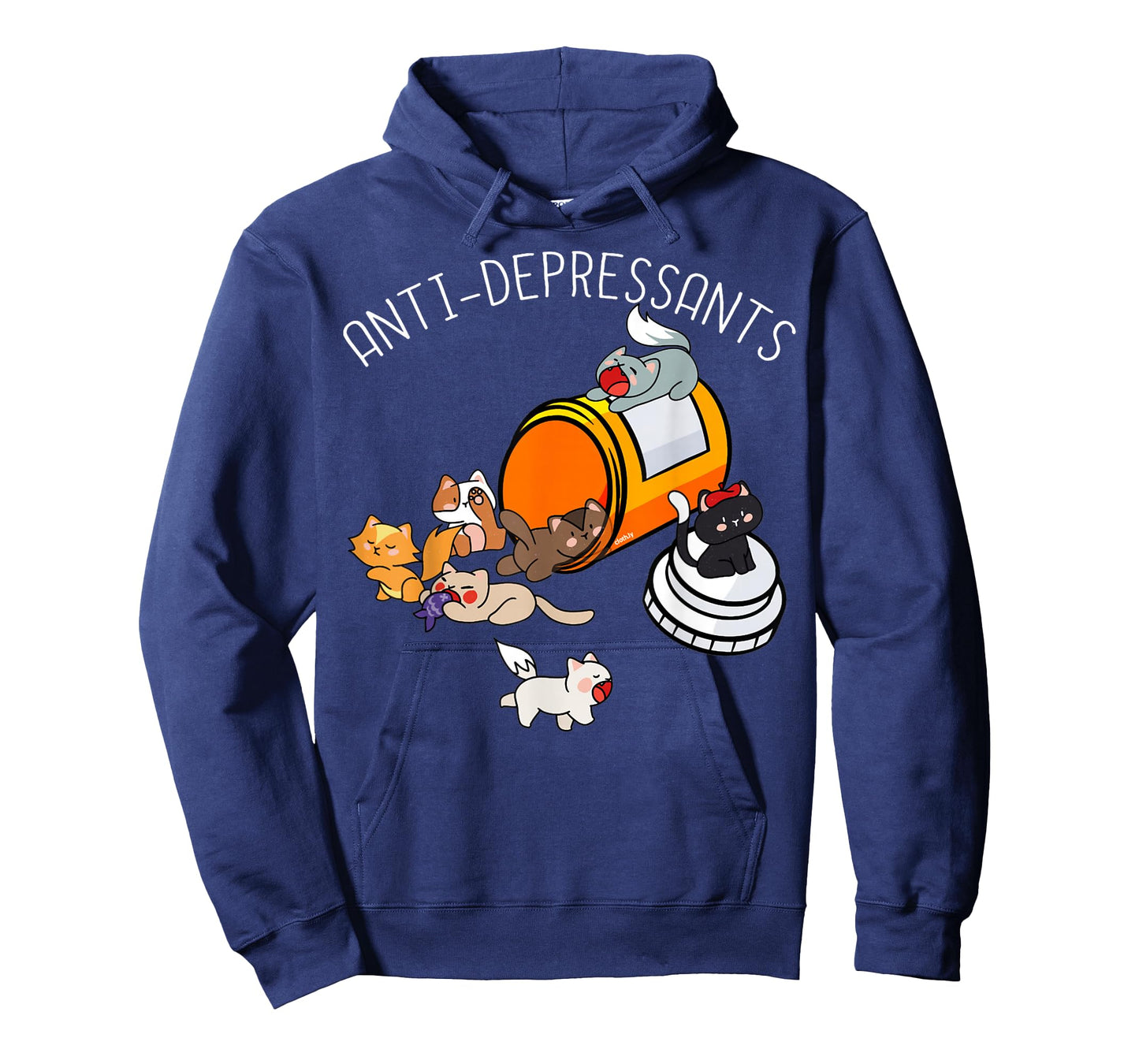 Medicine For Happiness Kittens Antidepressants Cats Costume T-Shirt