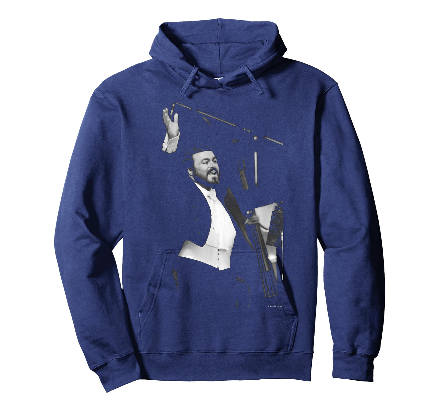 Italian Opera Singer Luciano Pavarotti by Michael Grecco T-Shirt