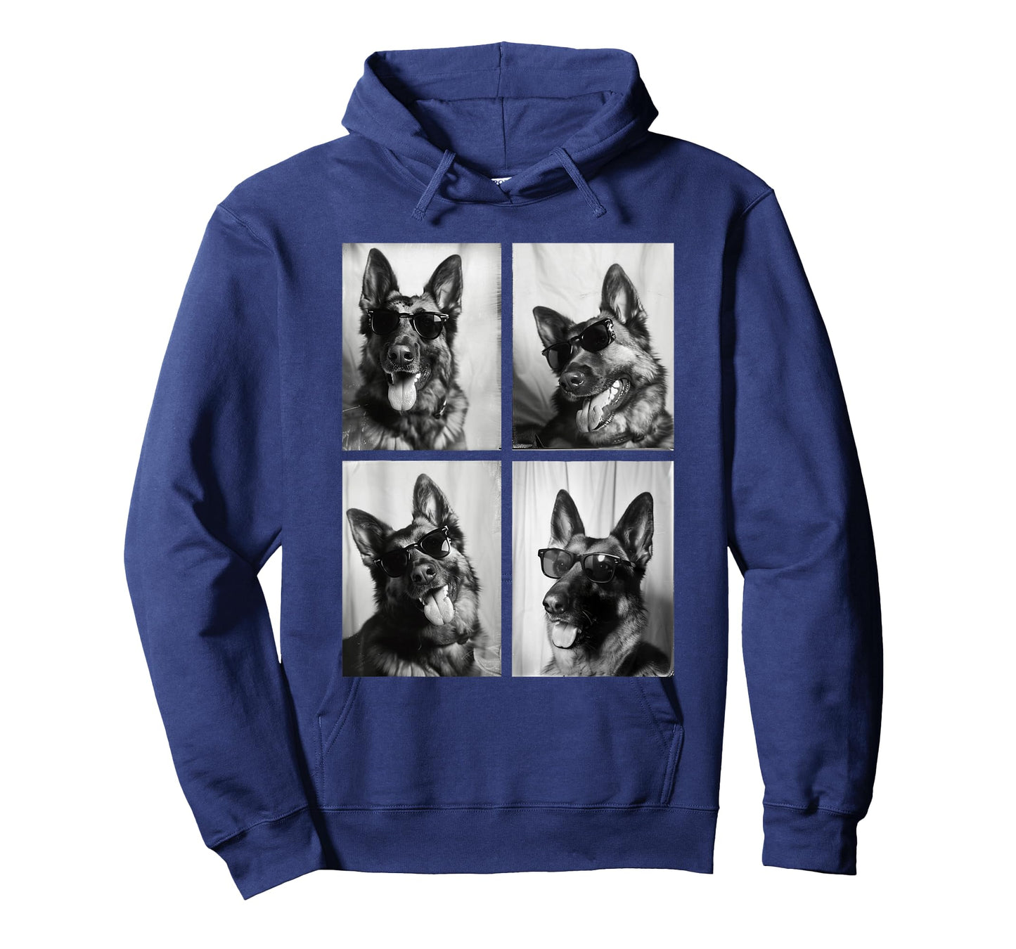 Funny German Shepherd Dogs Fashion with Sunglasses Pet Owner T-Shirt