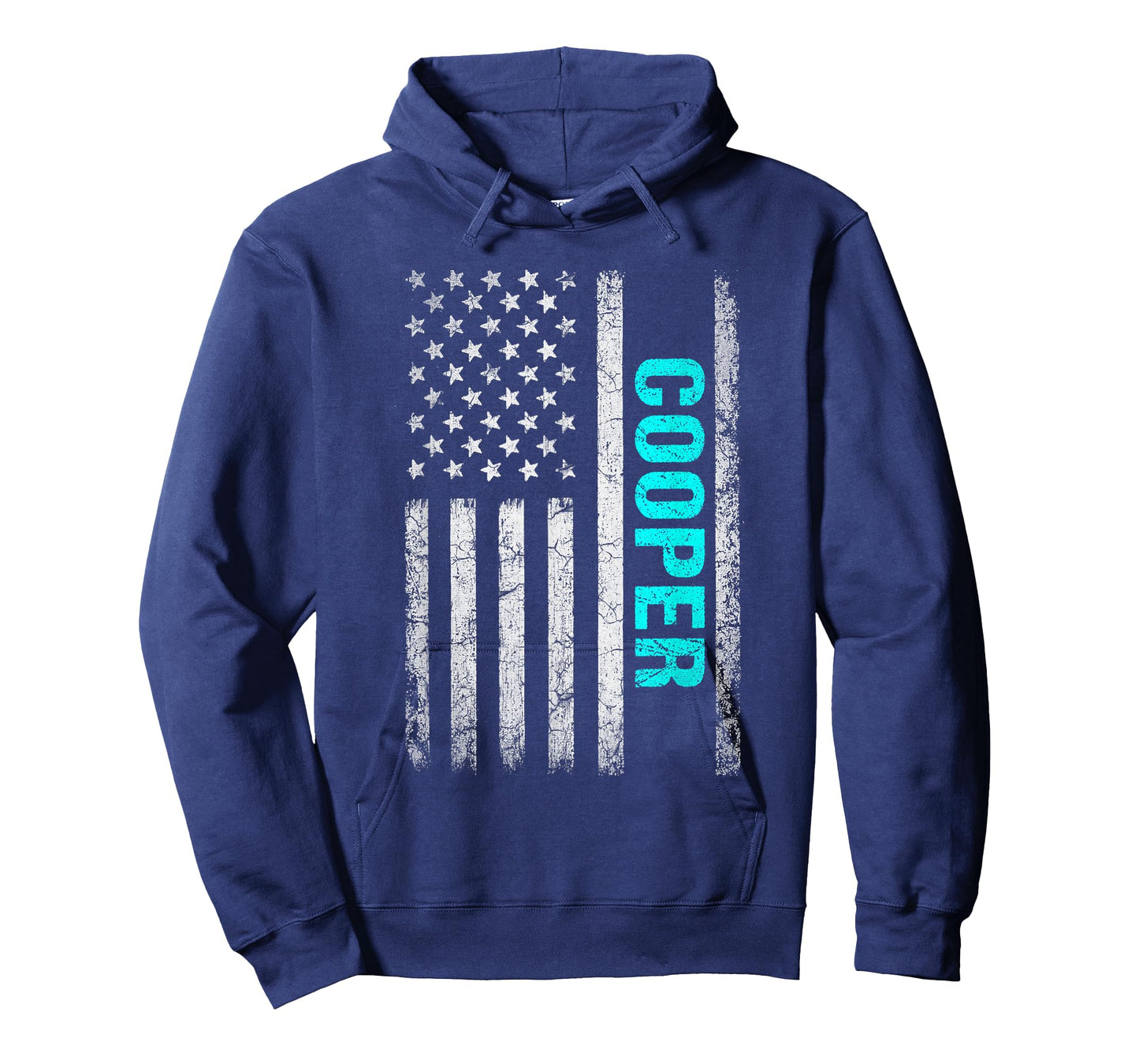 Cooper Name American Flag - Cooper Last Name T-Shirt
