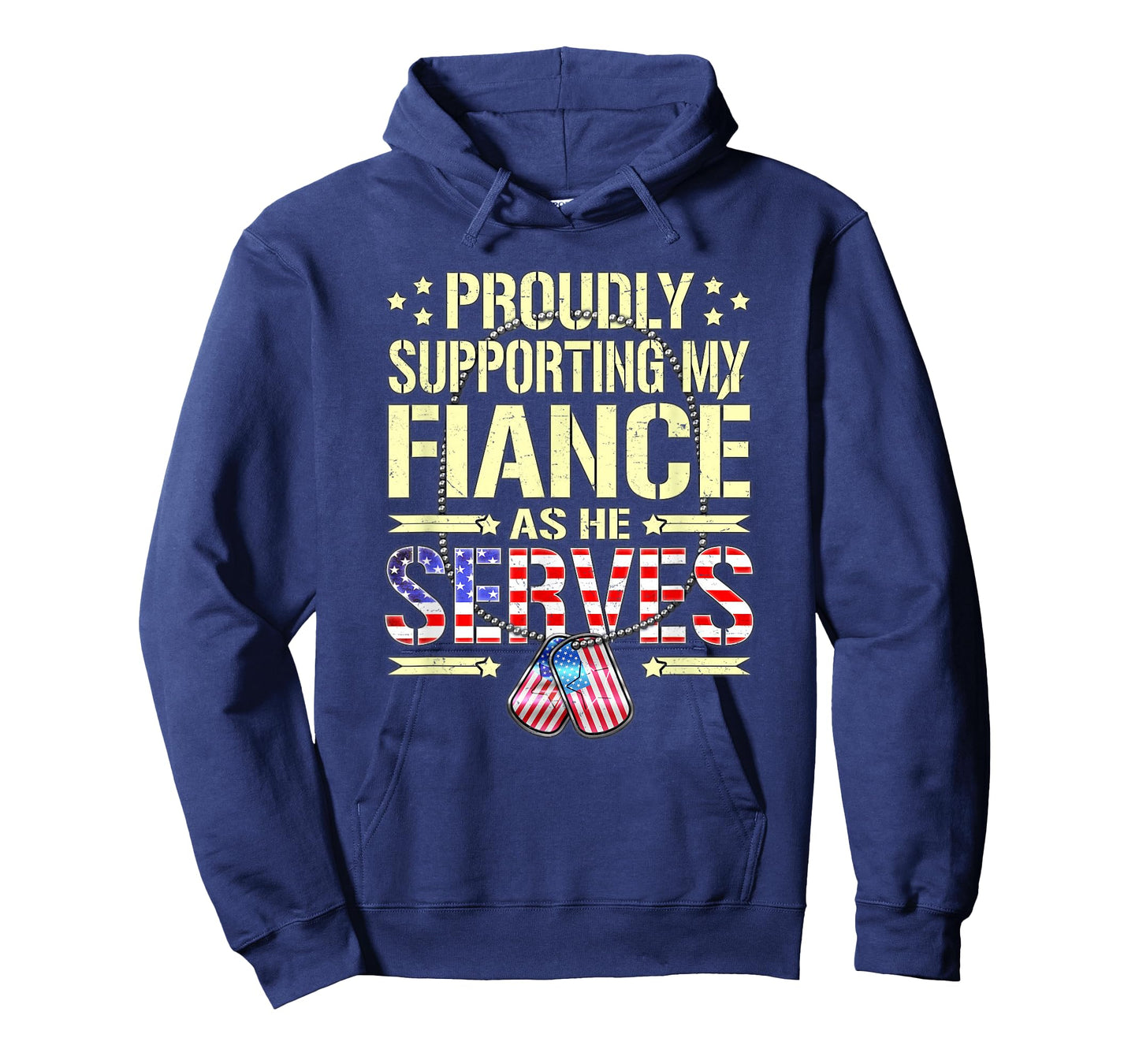 Supporting My Fiance As He Serves - Proud Army Fiancee Shirt T-Shirt